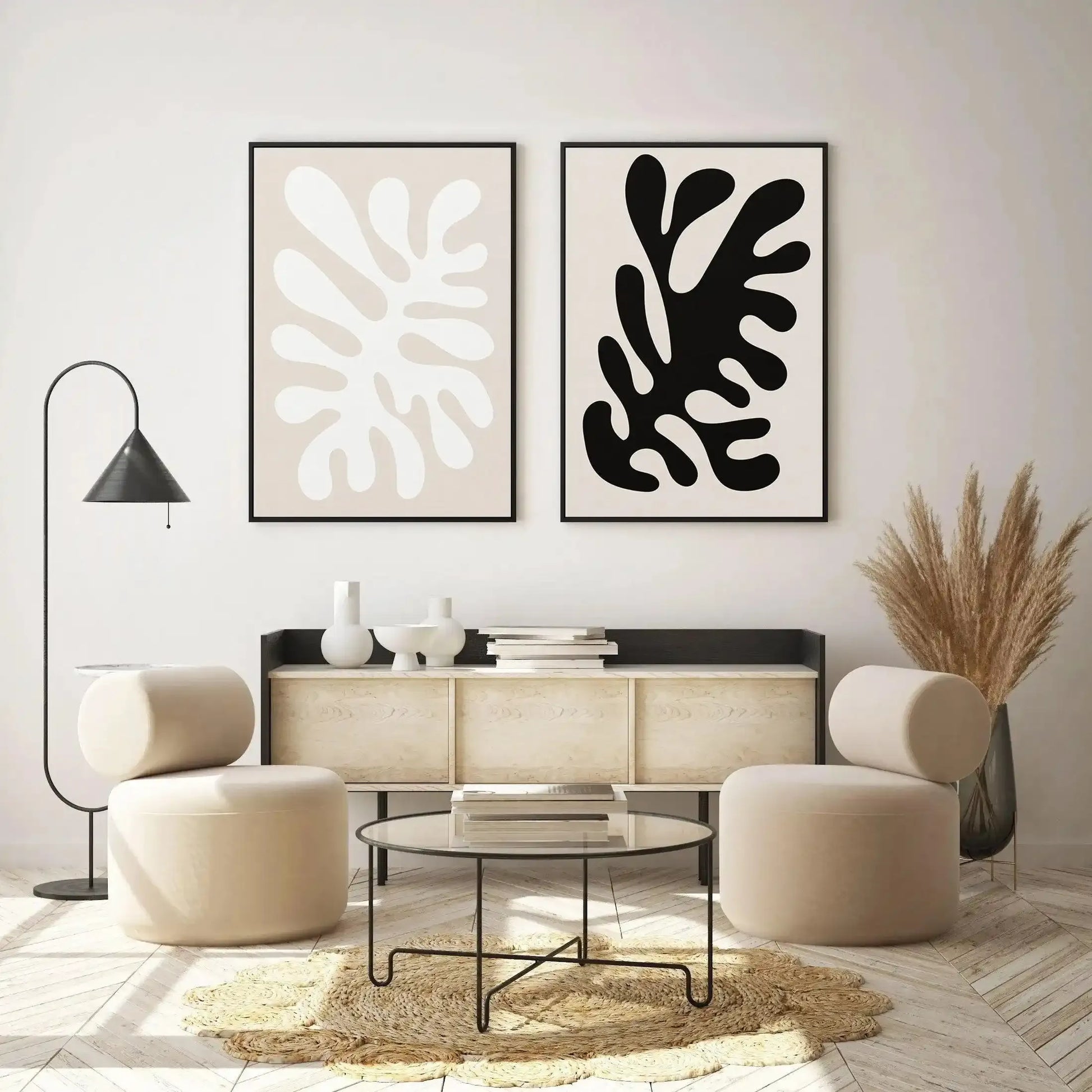 Organic Shapes II | Framed Canvas-CANVAS-You can shop wall art online with Olive et Oriel for everything from abstract art to fun kids wall art. Our beautiful modern art prints and canvas art are available from large canvas prints to wall art paintings and our proudly Australian artwork collection offers only the highest quality framed large wall art and canvas art Australia - You can buy fashion photography prints or Hampton print posters and paintings on canvas from Olive et Oriel and have the