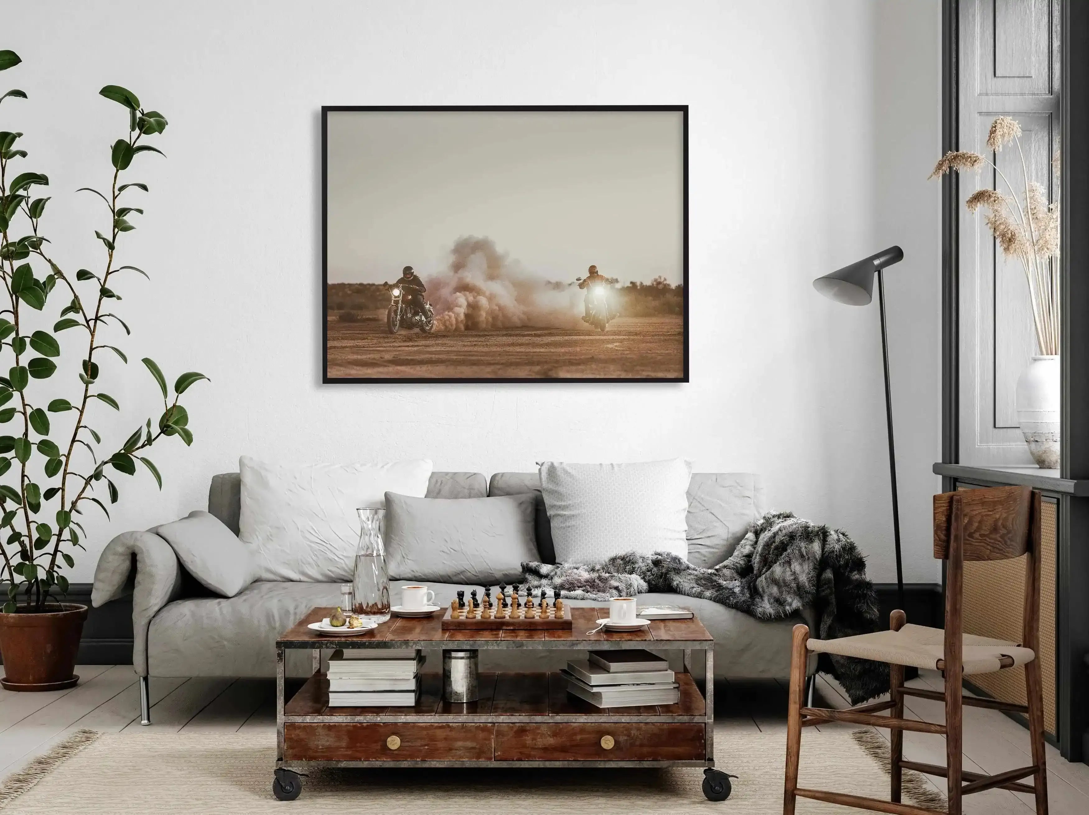 Outlawed at Sundown By Tim Harris Art Print-PRINT-Olive et Oriel-Tim Harris-Buy-Australian-Art-Prints-Online-with-Olive-et-Oriel-Your-Artwork-Specialists-Austrailia-Decorate-With-Coastal-Photo-Wall-Art-Prints-From-Our-Beach-House-Artwork-Collection-Fine-Poster-and-Framed-Artwork