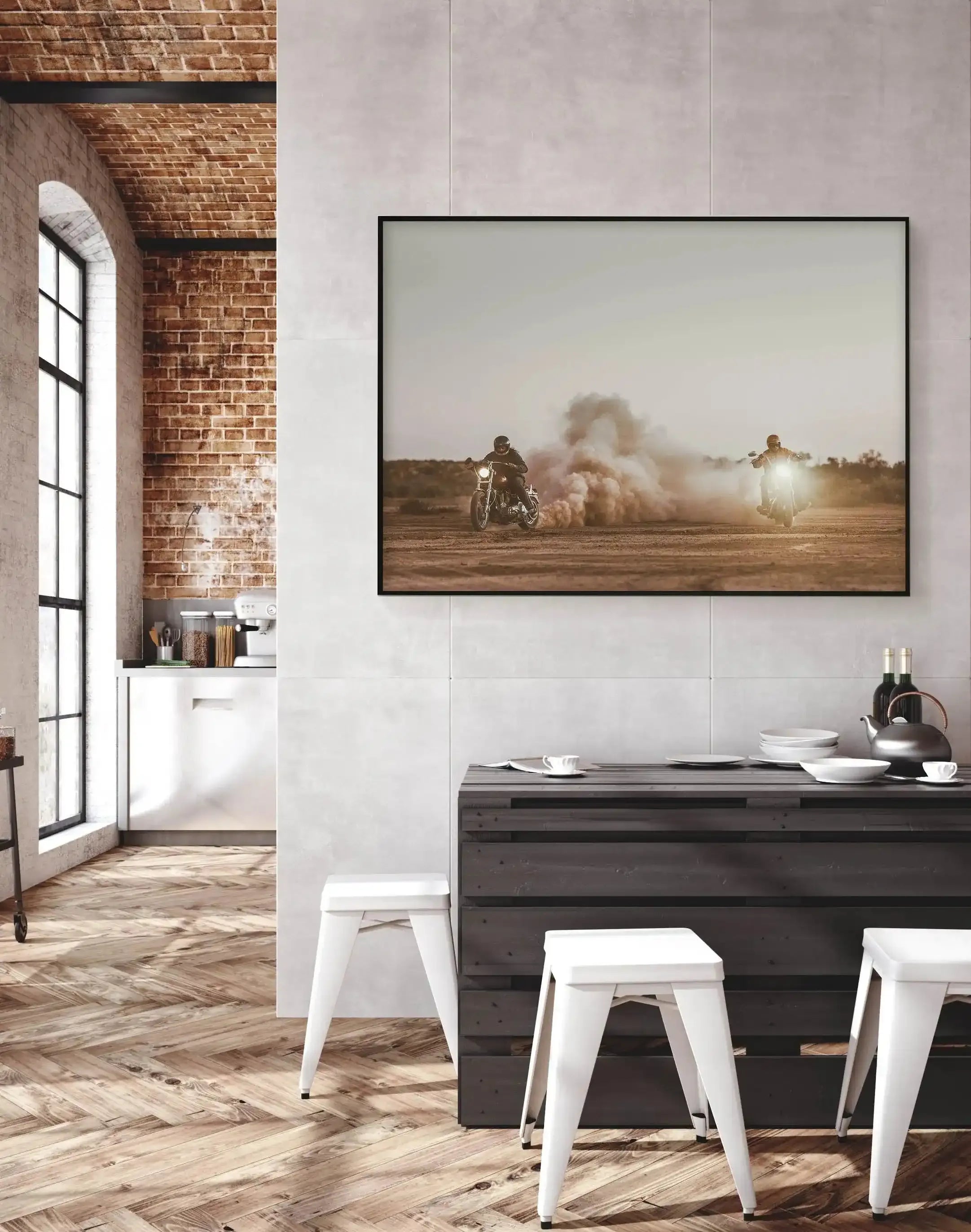 Outlawed at Sundown By Tim Harris Art Print-PRINT-Olive et Oriel-Tim Harris-Buy-Australian-Art-Prints-Online-with-Olive-et-Oriel-Your-Artwork-Specialists-Austrailia-Decorate-With-Coastal-Photo-Wall-Art-Prints-From-Our-Beach-House-Artwork-Collection-Fine-Poster-and-Framed-Artwork