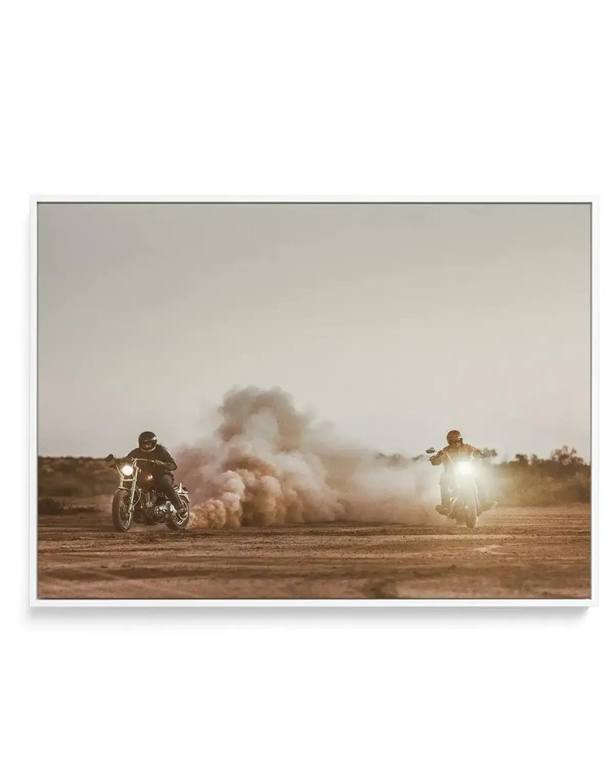 Outlawed at Sundown By Tim Harris | Framed Canvas-CANVAS-You can shop wall art online with Olive et Oriel for everything from abstract art to fun kids wall art. Our beautiful modern art prints and canvas art are available from large canvas prints to wall art paintings and our proudly Australian artwork collection offers only the highest quality framed large wall art and canvas art Australia - You can buy fashion photography prints or Hampton print posters and paintings on canvas from Olive et Or