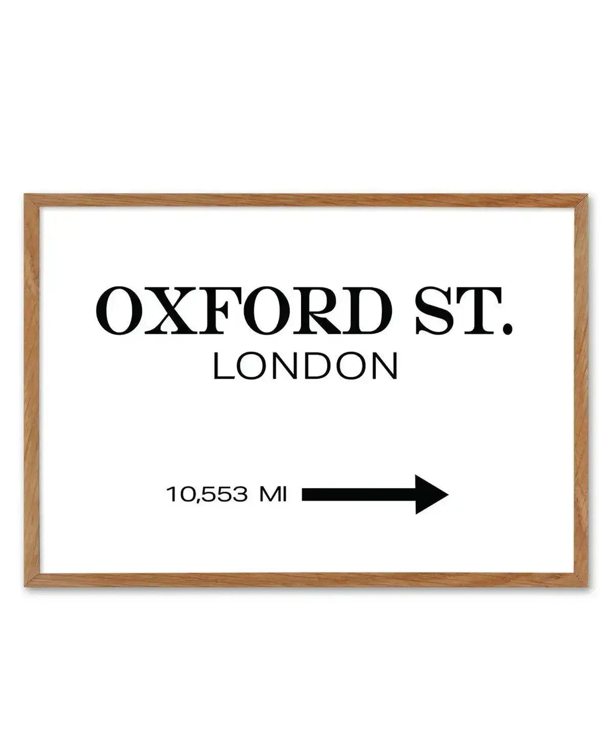 Oxford Street, London Art Print-PRINT-Olive et Oriel-Olive et Oriel-Buy-Australian-Art-Prints-Online-with-Olive-et-Oriel-Your-Artwork-Specialists-Austrailia-Decorate-With-Coastal-Photo-Wall-Art-Prints-From-Our-Beach-House-Artwork-Collection-Fine-Poster-and-Framed-Artwork