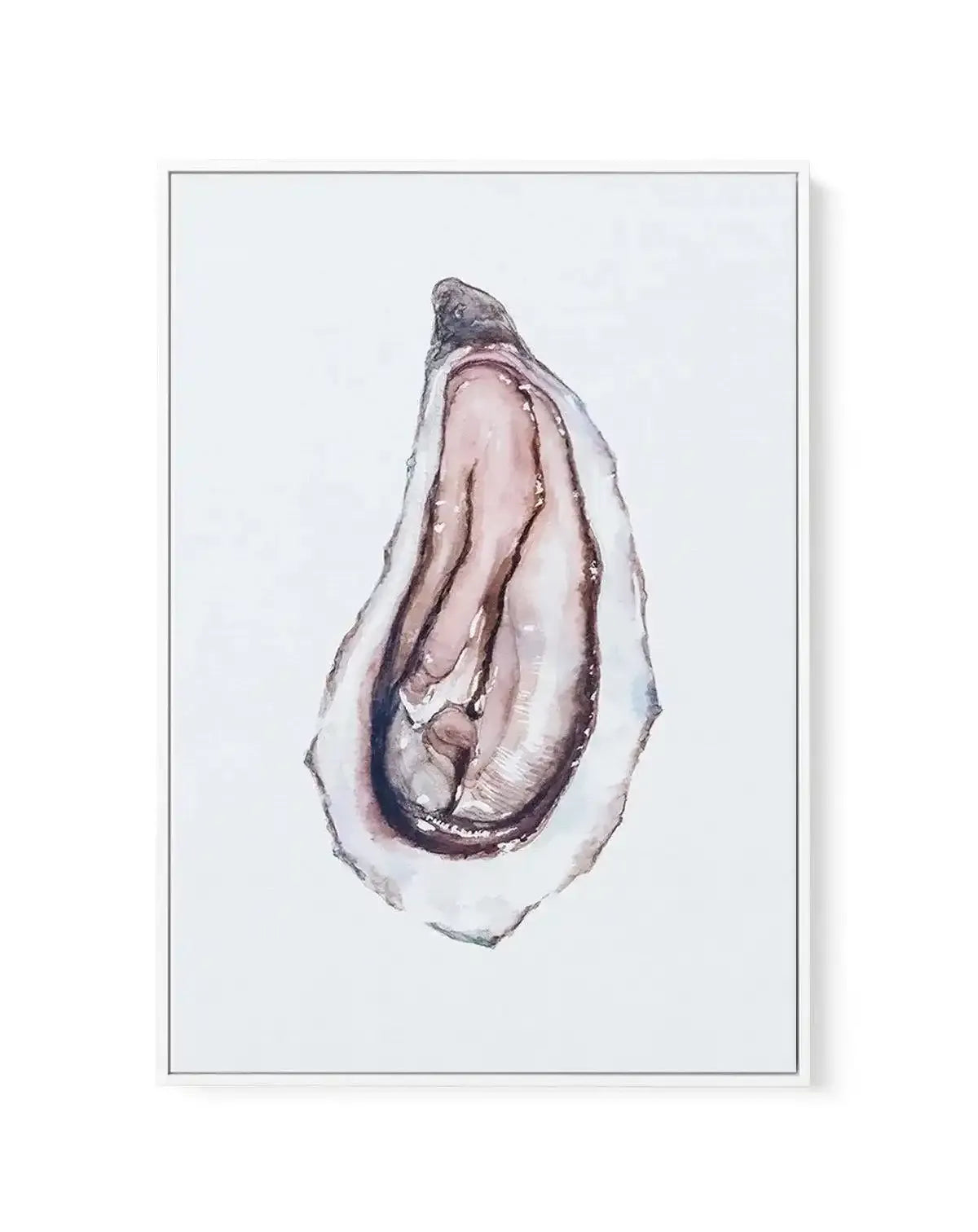 Oyster I | Framed Canvas-CANVAS-You can shop wall art online with Olive et Oriel for everything from abstract art to fun kids wall art. Our beautiful modern art prints and canvas art are available from large canvas prints to wall art paintings and our proudly Australian artwork collection offers only the highest quality framed large wall art and canvas art Australia - You can buy fashion photography prints or Hampton print posters and paintings on canvas from Olive et Oriel and have them deliver