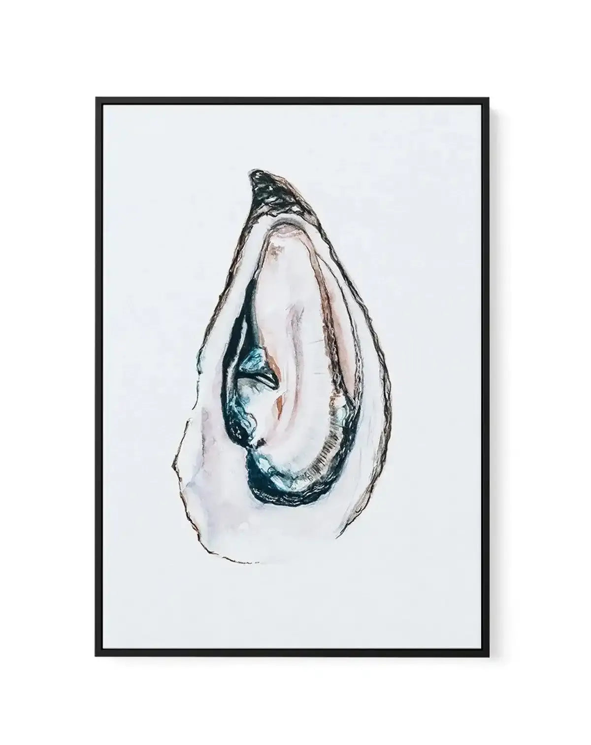 Oyster II | Framed Canvas-CANVAS-You can shop wall art online with Olive et Oriel for everything from abstract art to fun kids wall art. Our beautiful modern art prints and canvas art are available from large canvas prints to wall art paintings and our proudly Australian artwork collection offers only the highest quality framed large wall art and canvas art Australia - You can buy fashion photography prints or Hampton print posters and paintings on canvas from Olive et Oriel and have them delive