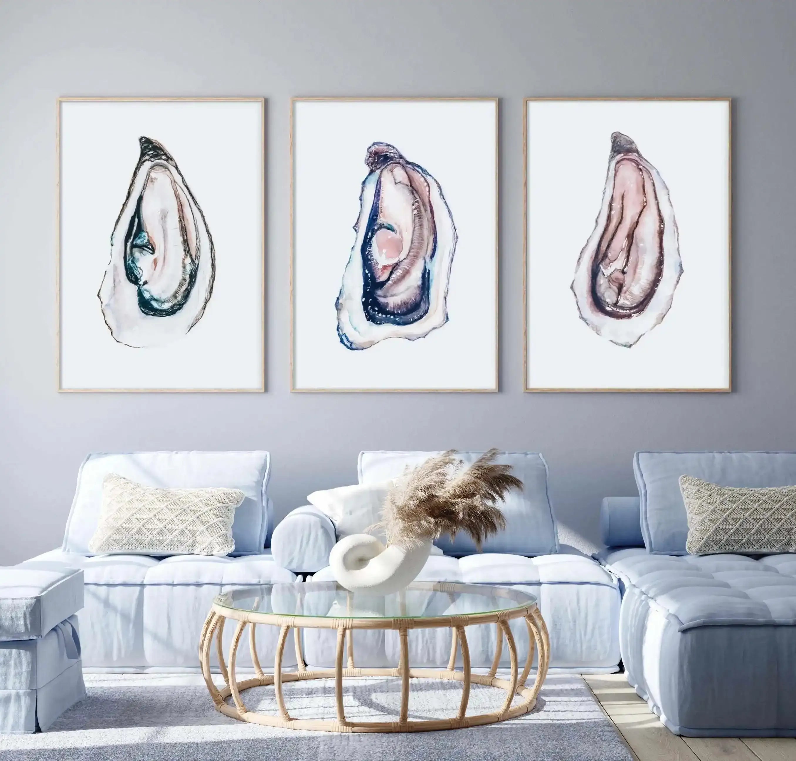 Oyster II Art Print-PRINT-Olive et Oriel-Olive et Oriel-Buy-Australian-Art-Prints-Online-with-Olive-et-Oriel-Your-Artwork-Specialists-Austrailia-Decorate-With-Coastal-Photo-Wall-Art-Prints-From-Our-Beach-House-Artwork-Collection-Fine-Poster-and-Framed-Artwork