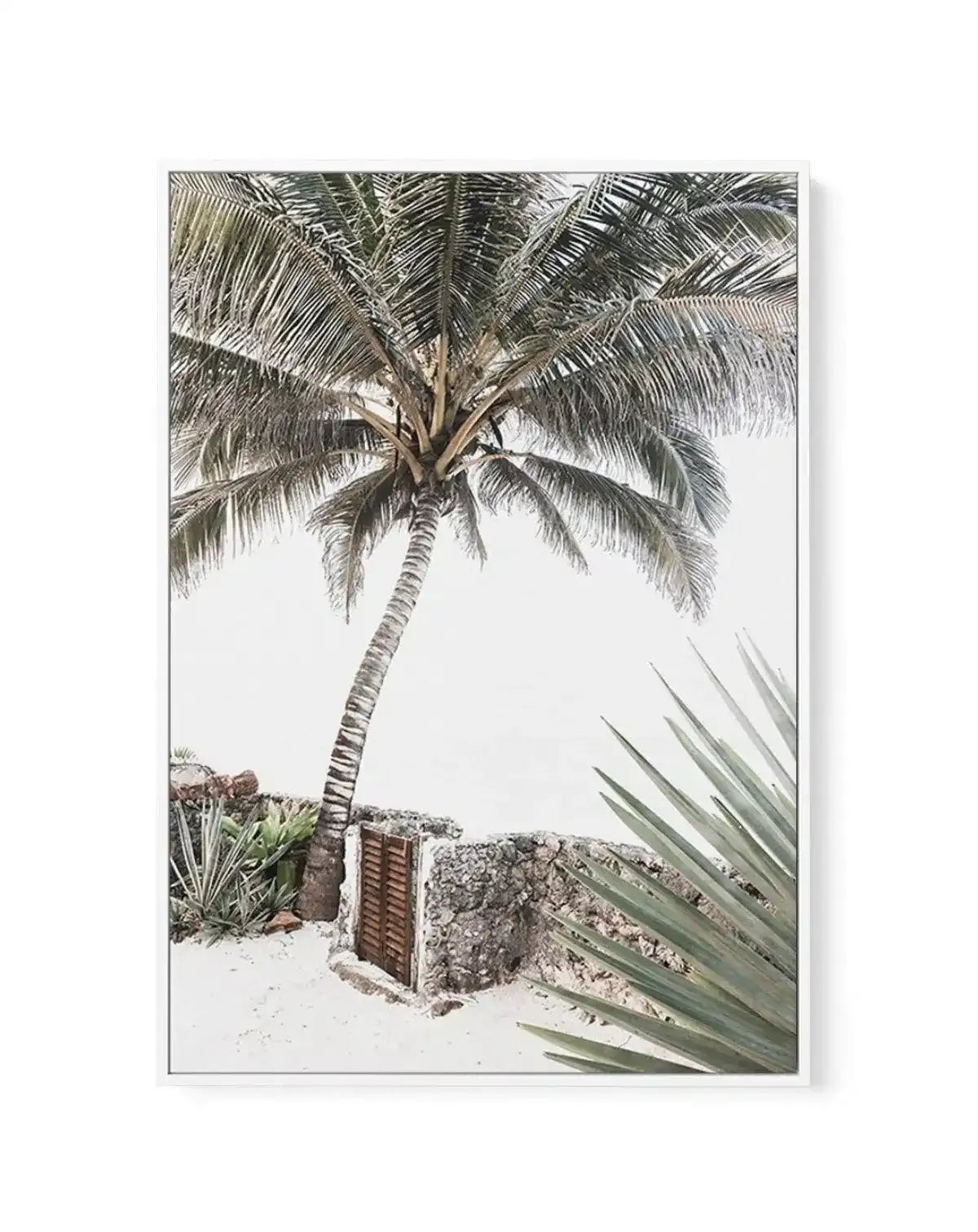 Palm Resort | Framed Canvas-CANVAS-You can shop wall art online with Olive et Oriel for everything from abstract art to fun kids wall art. Our beautiful modern art prints and canvas art are available from large canvas prints to wall art paintings and our proudly Australian artwork collection offers only the highest quality framed large wall art and canvas art Australia - You can buy fashion photography prints or Hampton print posters and paintings on canvas from Olive et Oriel and have them deli