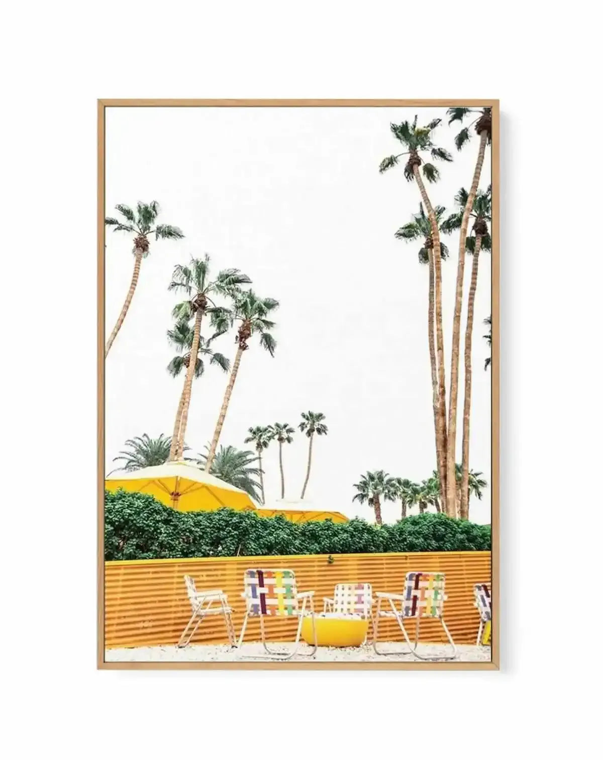 Palm Springs 323 | Framed Canvas Art Print from Olive et Oriel where you can shop wallpaper and artworks online