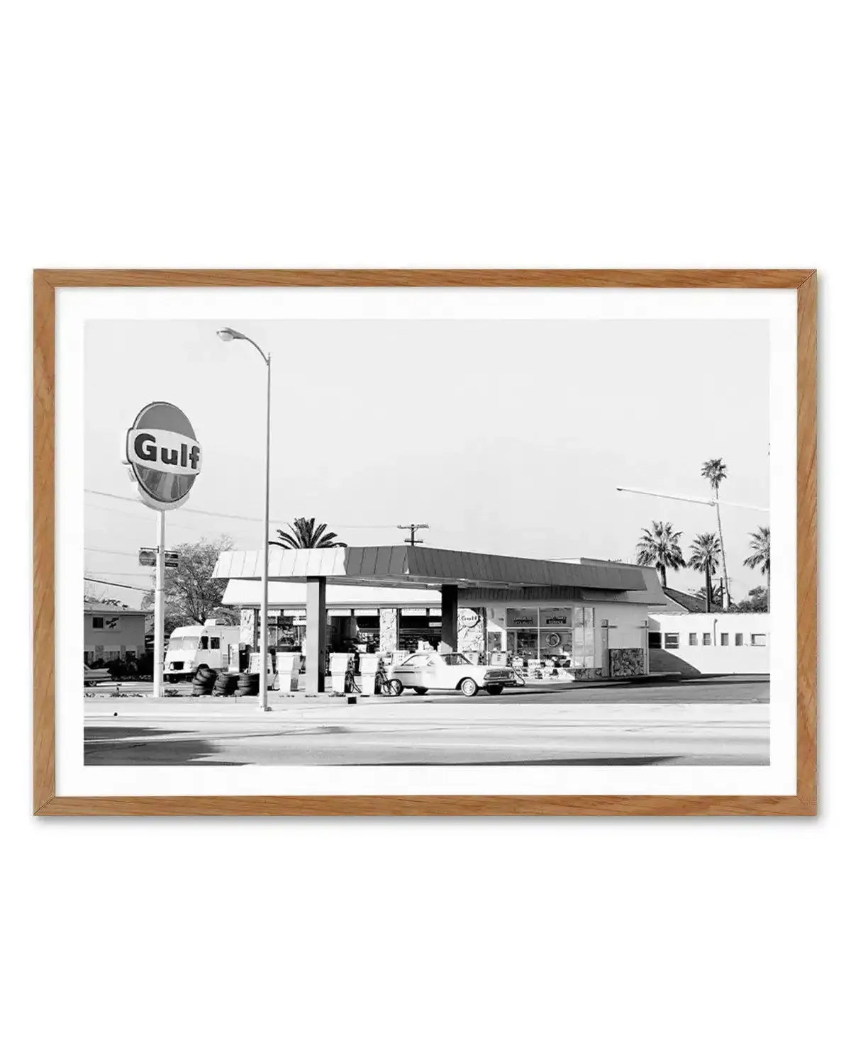 Palm Springs Gas Station Art Print-PRINT-Olive et Oriel-Olive et Oriel-Buy-Australian-Art-Prints-Online-with-Olive-et-Oriel-Your-Artwork-Specialists-Austrailia-Decorate-With-Coastal-Photo-Wall-Art-Prints-From-Our-Beach-House-Artwork-Collection-Fine-Poster-and-Framed-Artwork