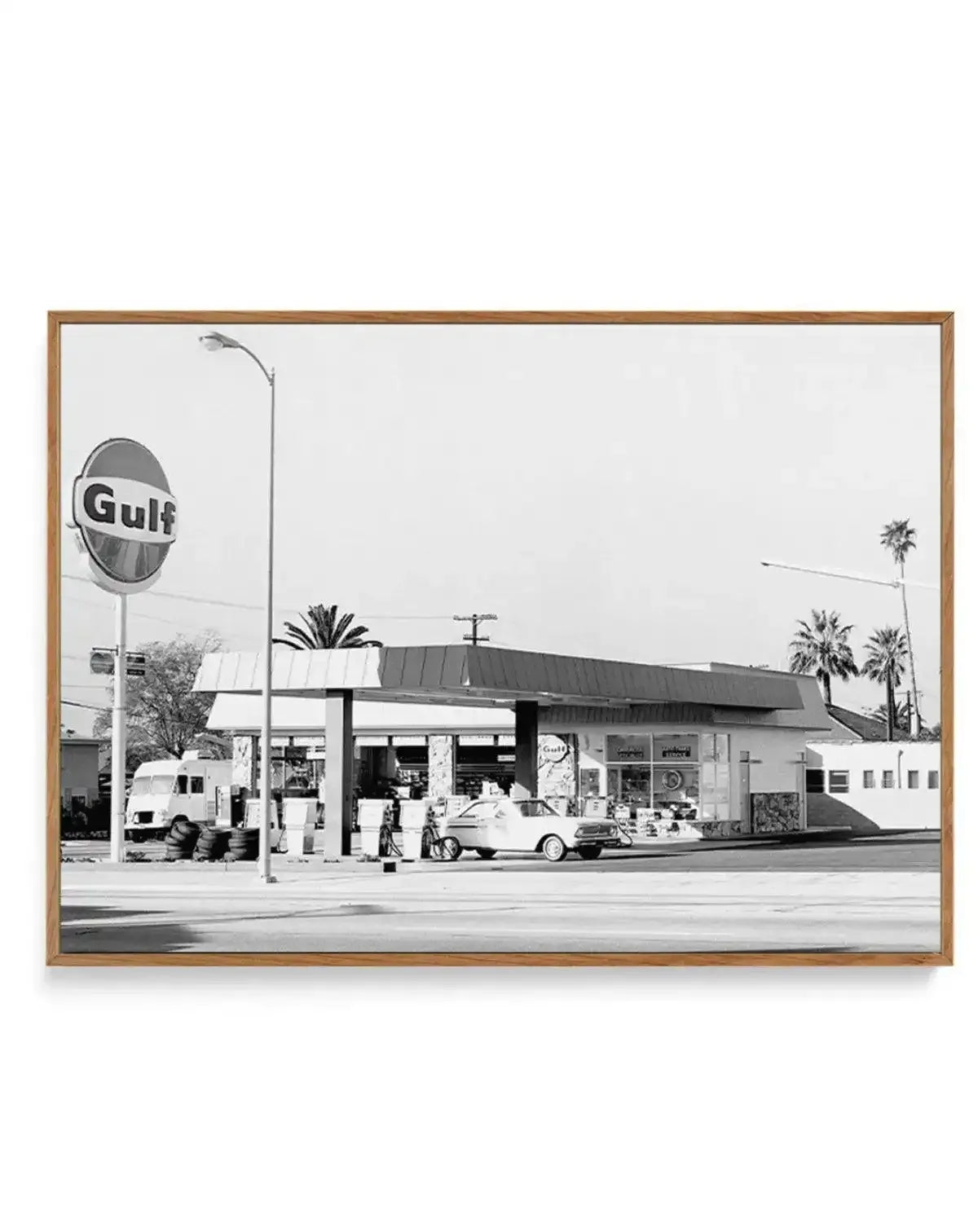 Palm Springs Gas Station | Framed Canvas-CANVAS-You can shop wall art online with Olive et Oriel for everything from abstract art to fun kids wall art. Our beautiful modern art prints and canvas art are available from large canvas prints to wall art paintings and our proudly Australian artwork collection offers only the highest quality framed large wall art and canvas art Australia - You can buy fashion photography prints or Hampton print posters and paintings on canvas from Olive et Oriel and h