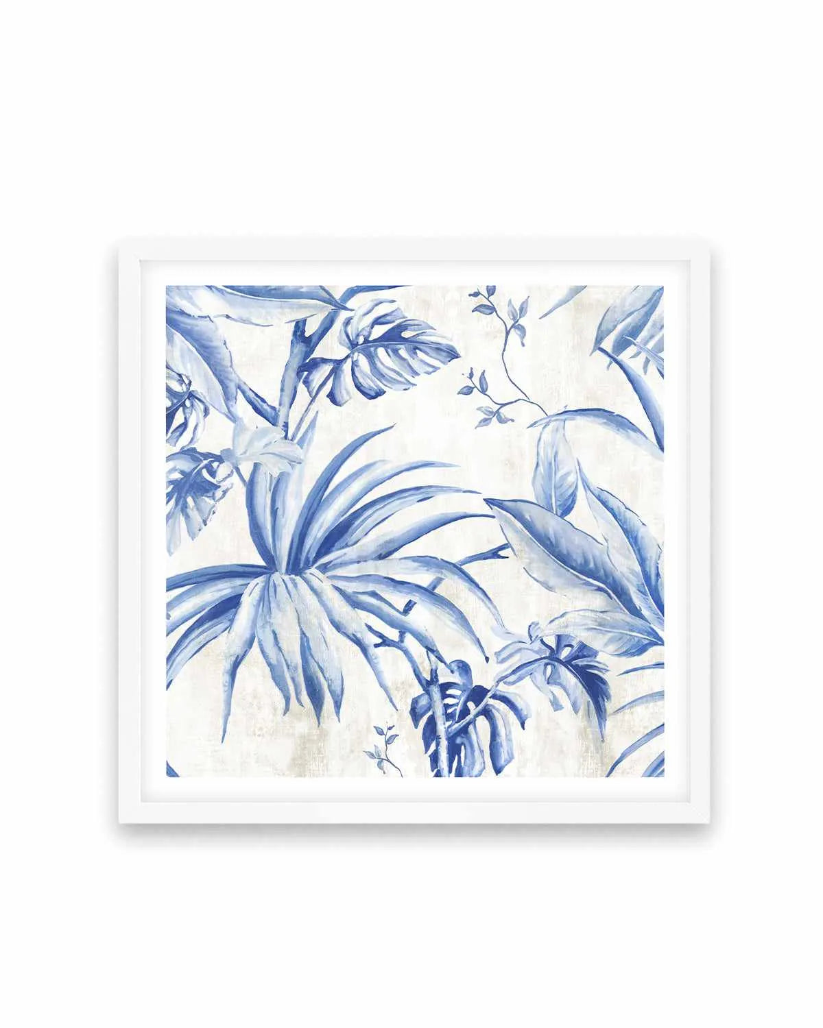 Palms Toile I Art Print from Olive et Oriel where you can shop wallpaper and artworks online