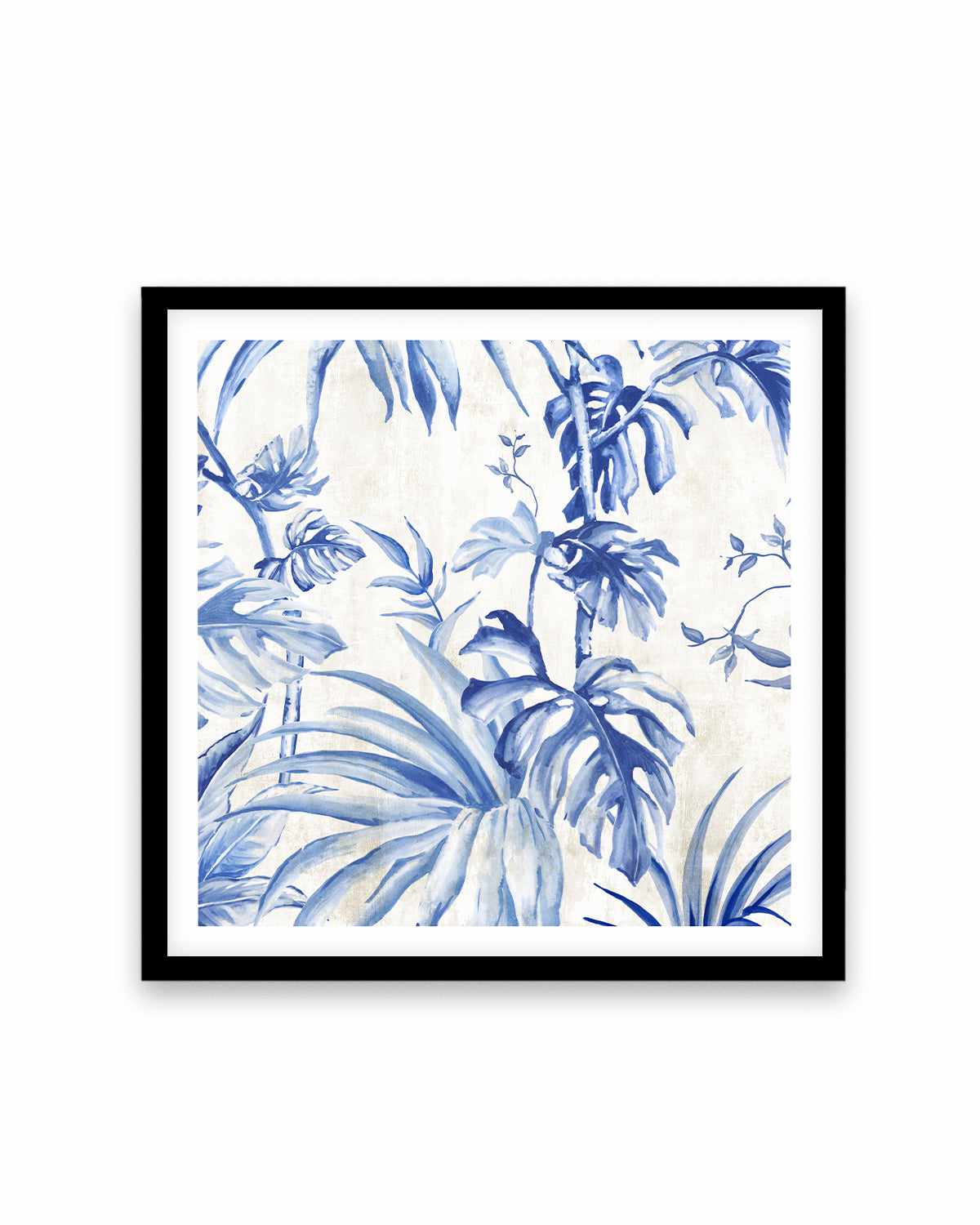 Palms Toile II Art Print