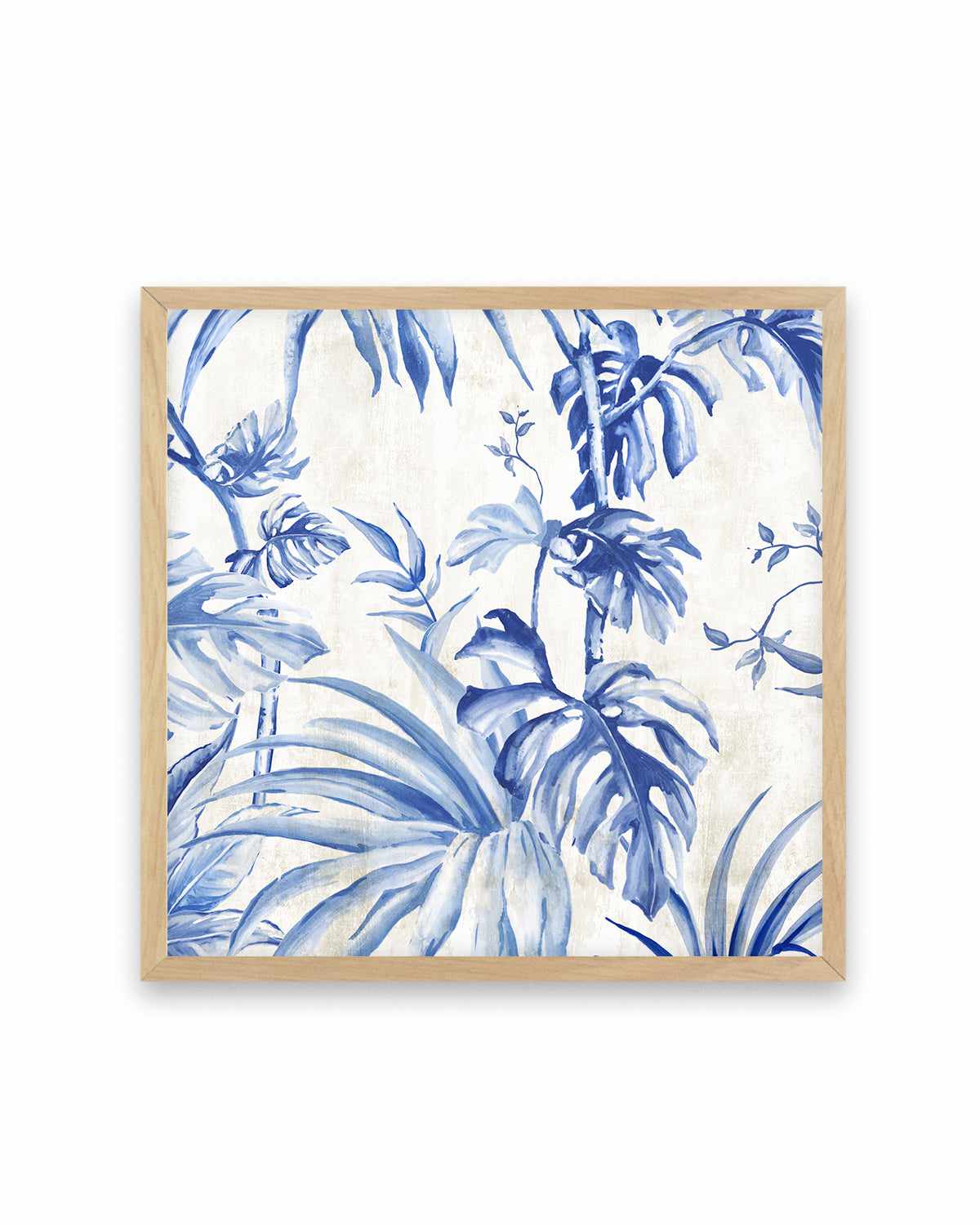 Palms Toile II Art Print