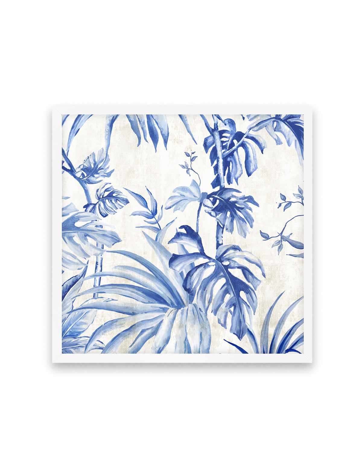 Palms Toile II Art Print