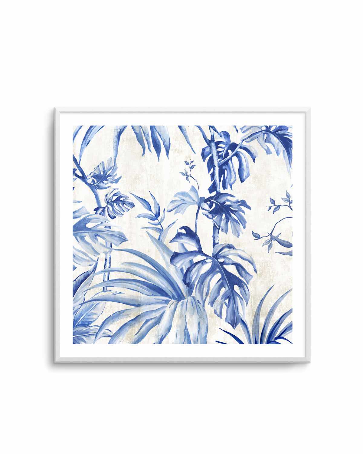 Palms Toile II Art Print