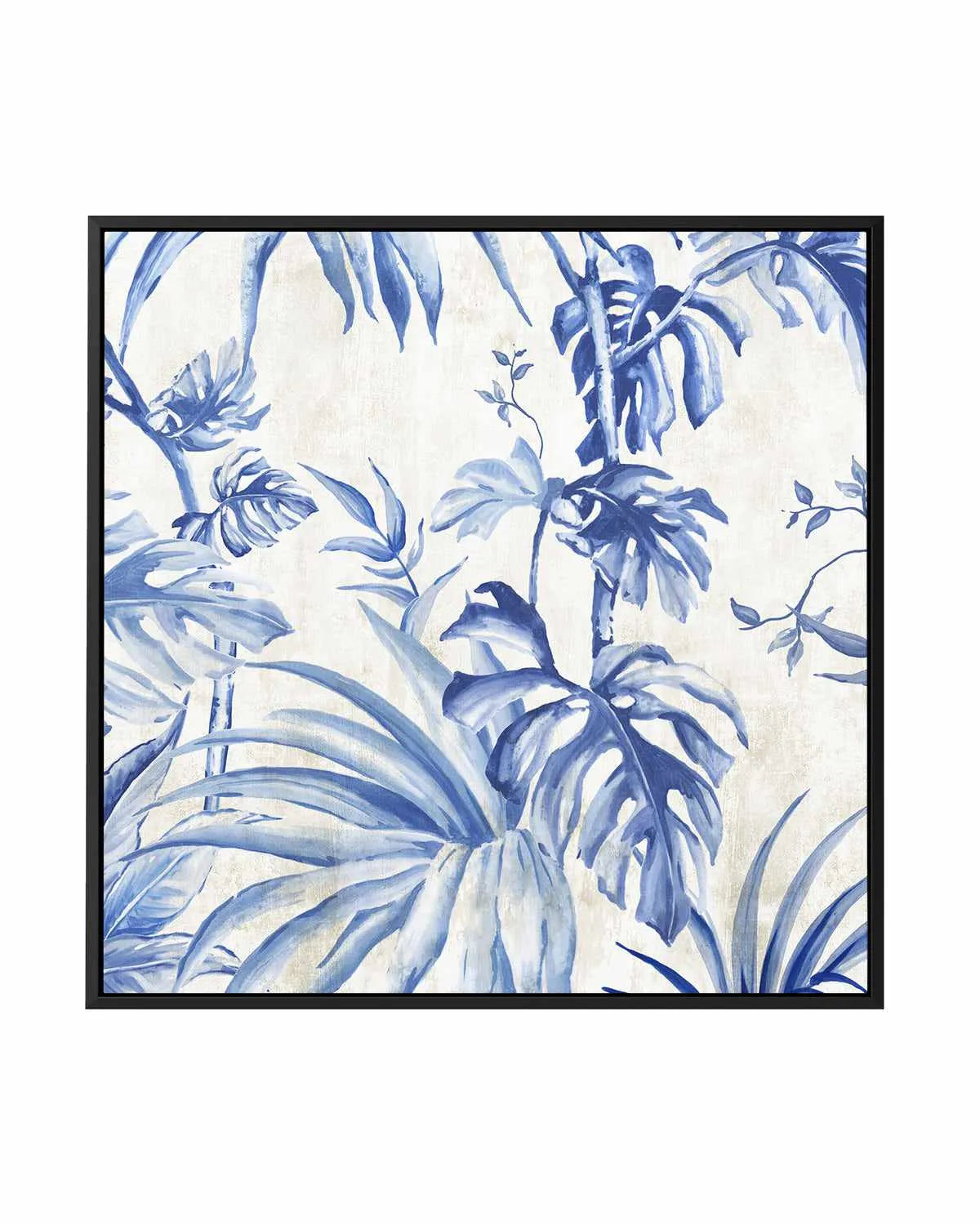 Palms Toile II | Framed Canvas Art Print from Olive et Oriel where you can shop wallpaper and artworks online