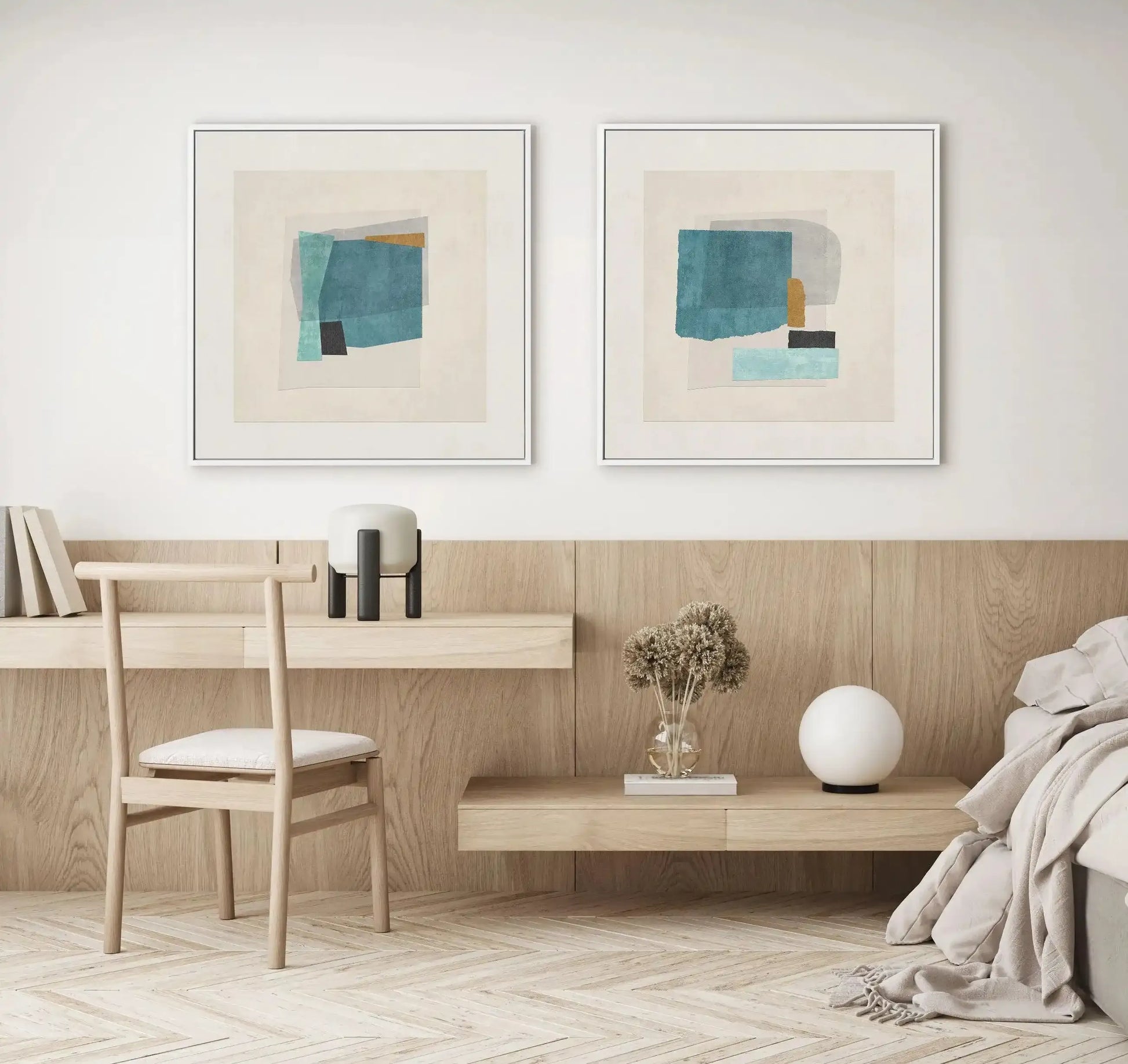 Paper Cut II SQ Framed Canvas-CANVAS-You can shop wall art online with Olive et Oriel for everything from abstract art to fun kids wall art. Our beautiful modern art prints and canvas art are available from large canvas prints to wall art paintings and our proudly Australian artwork collection offers only the highest quality framed large wall art and canvas art Australia - You can buy fashion photography prints or Hampton print posters and paintings on canvas from Olive et Oriel and have them de