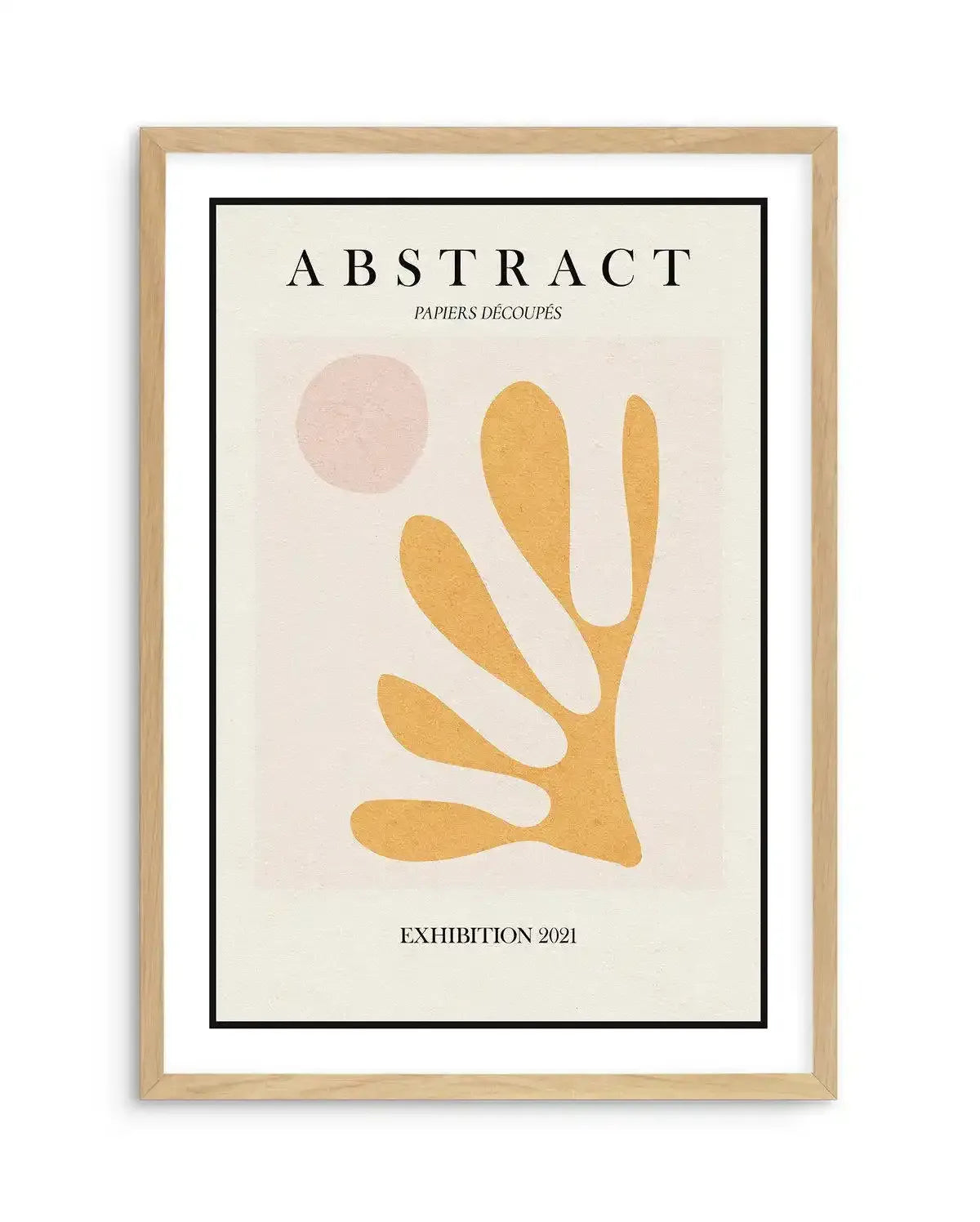 Papiers Decoupes I Art Print-PRINT-Olive et Oriel-Olive et Oriel-A5 | 5.8" x 8.3" | 14.8 x 21cm-Oak-With White Border-Buy-Australian-Art-Prints-Online-with-Olive-et-Oriel-Your-Artwork-Specialists-Austrailia-Decorate-With-Coastal-Photo-Wall-Art-Prints-From-Our-Beach-House-Artwork-Collection-Fine-Poster-and-Framed-Artwork