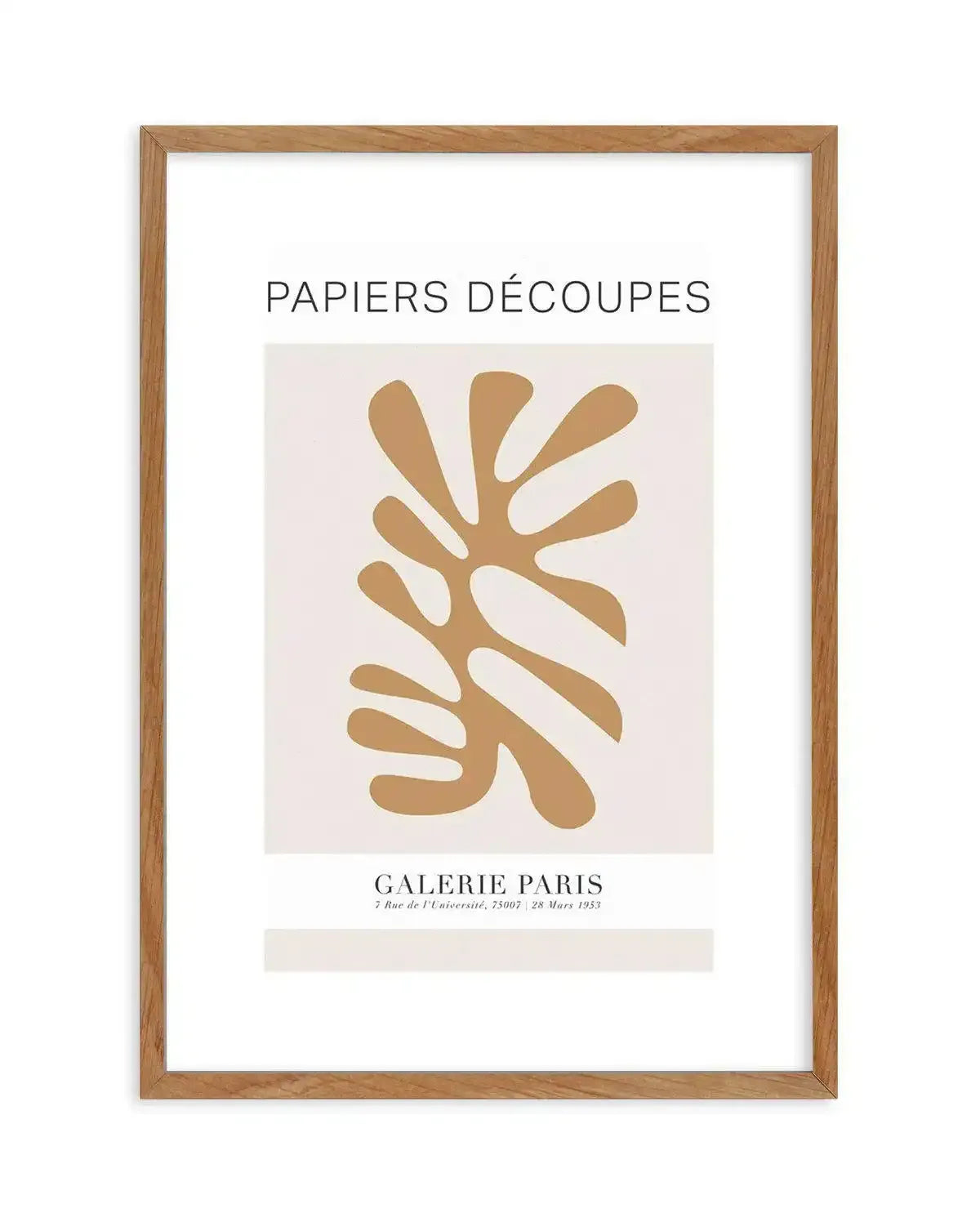 Papiers Decoupes II Art Print-PRINT-Olive et Oriel-Olive et Oriel-Buy-Australian-Art-Prints-Online-with-Olive-et-Oriel-Your-Artwork-Specialists-Austrailia-Decorate-With-Coastal-Photo-Wall-Art-Prints-From-Our-Beach-House-Artwork-Collection-Fine-Poster-and-Framed-Artwork