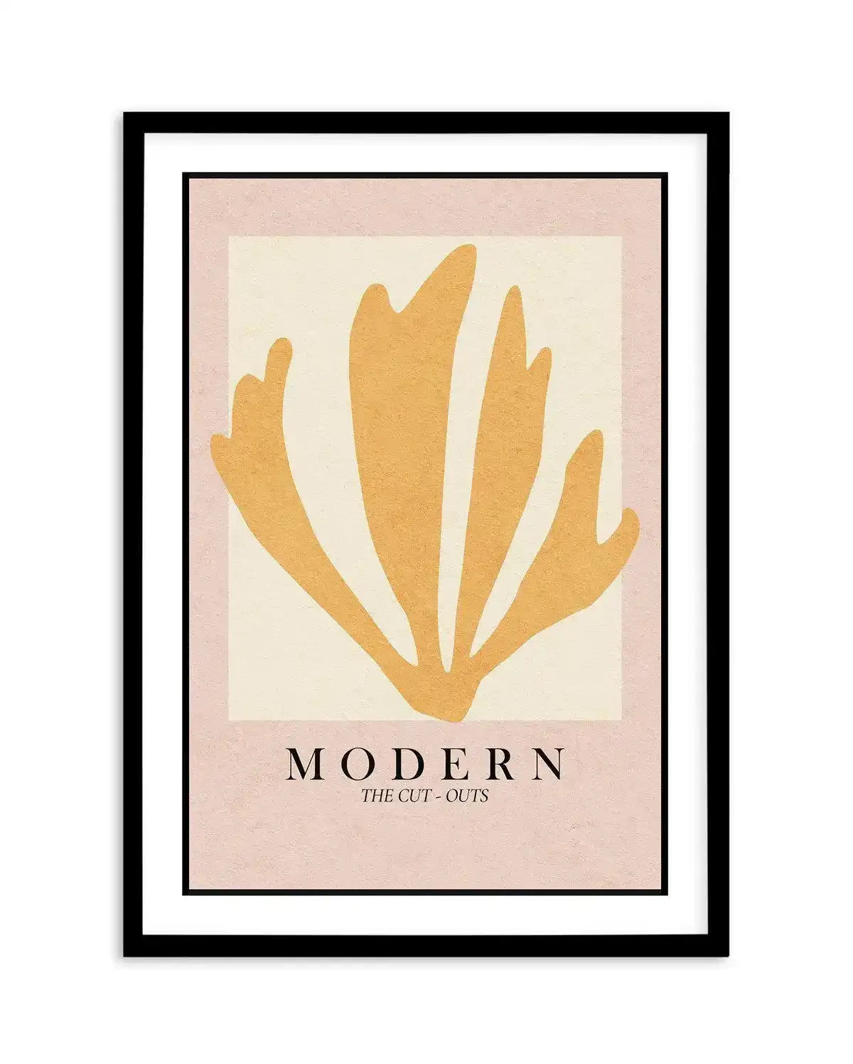 Papiers Decoupes III Art Print-PRINT-Olive et Oriel-Olive et Oriel-A5 | 5.8" x 8.3" | 14.8 x 21cm-Black-With White Border-Buy-Australian-Art-Prints-Online-with-Olive-et-Oriel-Your-Artwork-Specialists-Austrailia-Decorate-With-Coastal-Photo-Wall-Art-Prints-From-Our-Beach-House-Artwork-Collection-Fine-Poster-and-Framed-Artwork