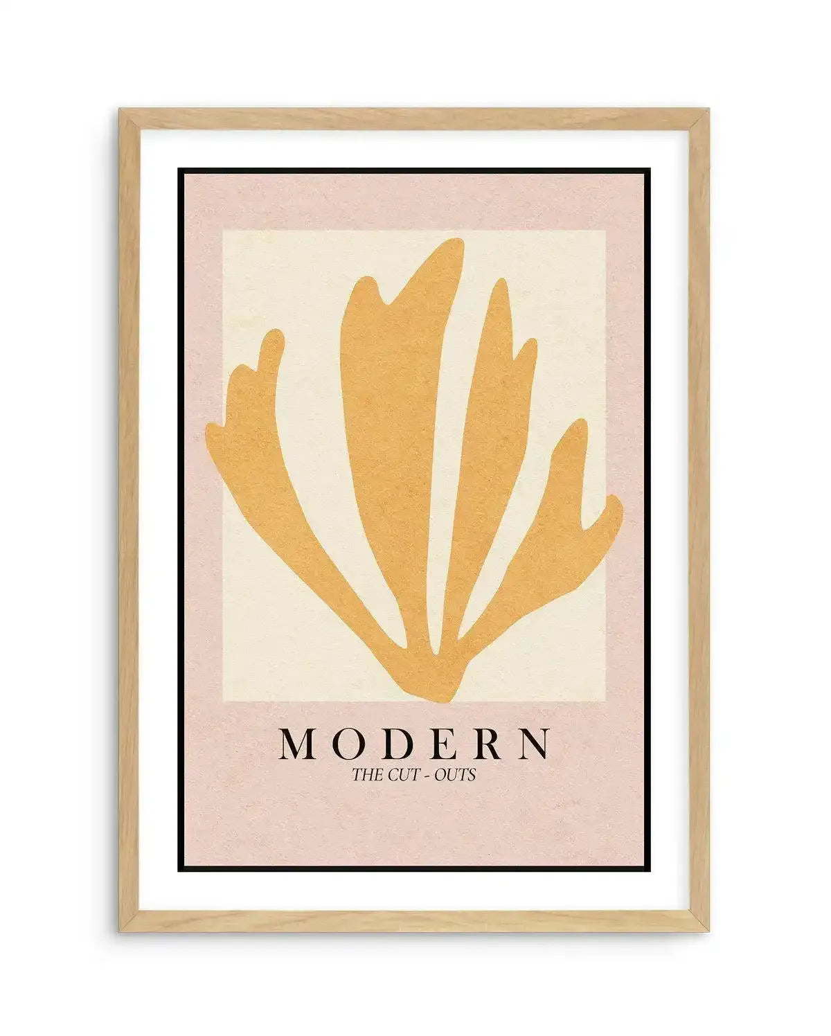 Papiers Decoupes III Art Print-PRINT-Olive et Oriel-Olive et Oriel-A5 | 5.8" x 8.3" | 14.8 x 21cm-Oak-With White Border-Buy-Australian-Art-Prints-Online-with-Olive-et-Oriel-Your-Artwork-Specialists-Austrailia-Decorate-With-Coastal-Photo-Wall-Art-Prints-From-Our-Beach-House-Artwork-Collection-Fine-Poster-and-Framed-Artwork