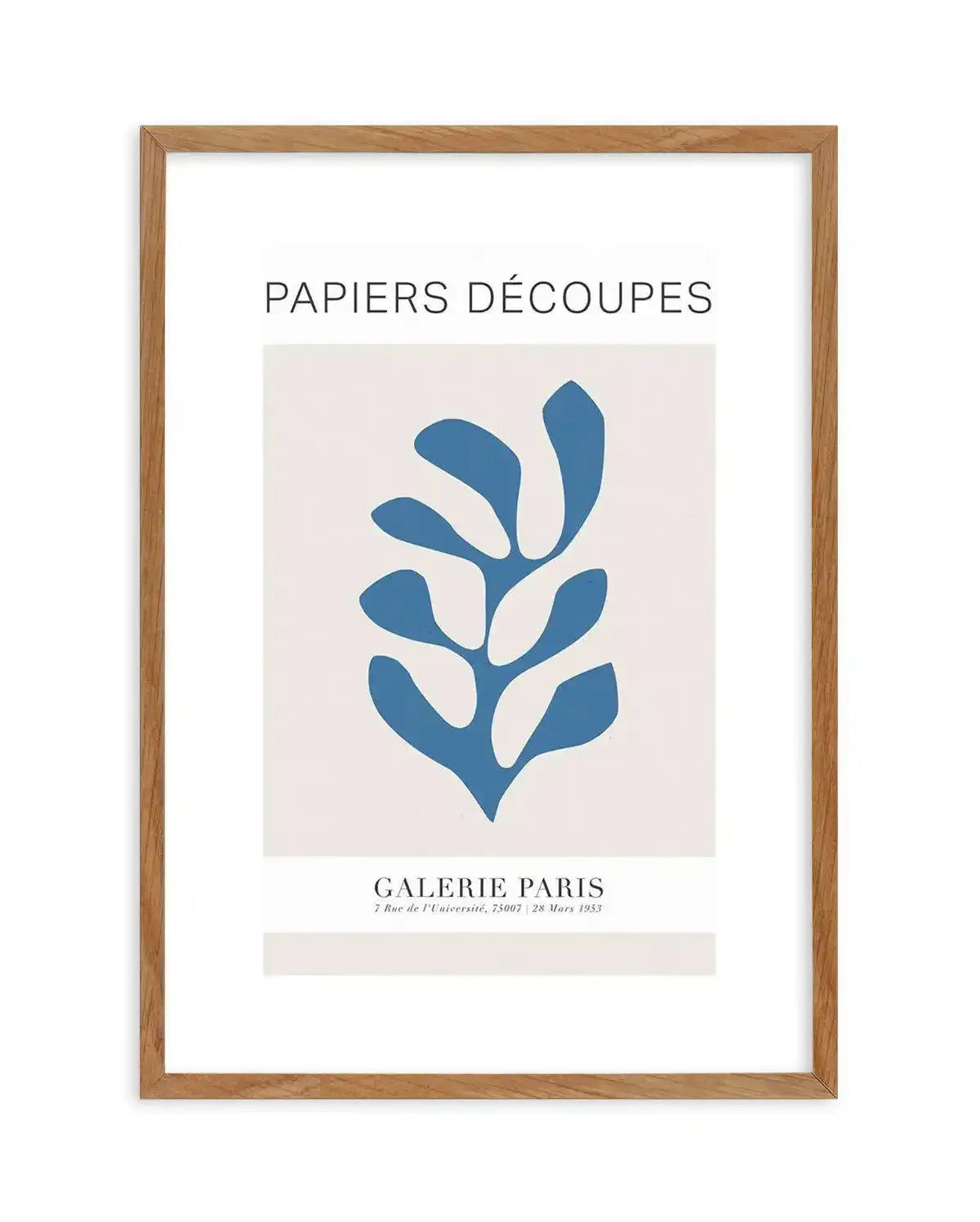 Papiers Decoupes IV Art Print-PRINT-Olive et Oriel-Olive et Oriel-Buy-Australian-Art-Prints-Online-with-Olive-et-Oriel-Your-Artwork-Specialists-Austrailia-Decorate-With-Coastal-Photo-Wall-Art-Prints-From-Our-Beach-House-Artwork-Collection-Fine-Poster-and-Framed-Artwork