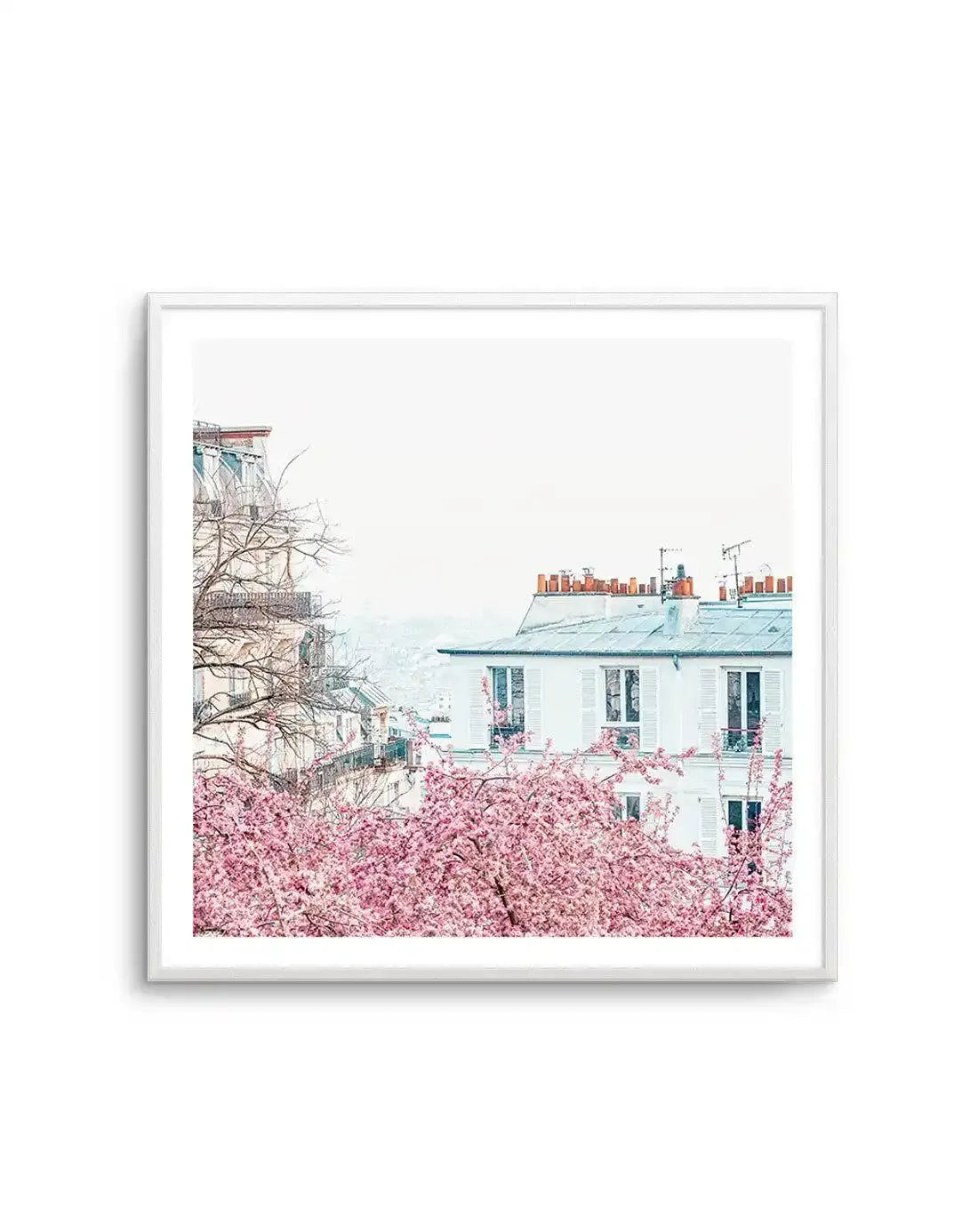 Parisian Blooms I | SQ Art Print-PRINT-Olive et Oriel-Olive et Oriel-Buy-Australian-Art-Prints-Online-with-Olive-et-Oriel-Your-Artwork-Specialists-Austrailia-Decorate-With-Coastal-Photo-Wall-Art-Prints-From-Our-Beach-House-Artwork-Collection-Fine-Poster-and-Framed-Artwork