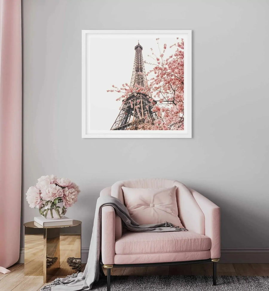 Parisian Blooms II | SQ Art Print-PRINT-Olive et Oriel-Olive et Oriel-Buy-Australian-Art-Prints-Online-with-Olive-et-Oriel-Your-Artwork-Specialists-Austrailia-Decorate-With-Coastal-Photo-Wall-Art-Prints-From-Our-Beach-House-Artwork-Collection-Fine-Poster-and-Framed-Artwork