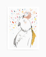 Parrot Party Art Print
