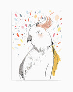 Parrot Party Art Print