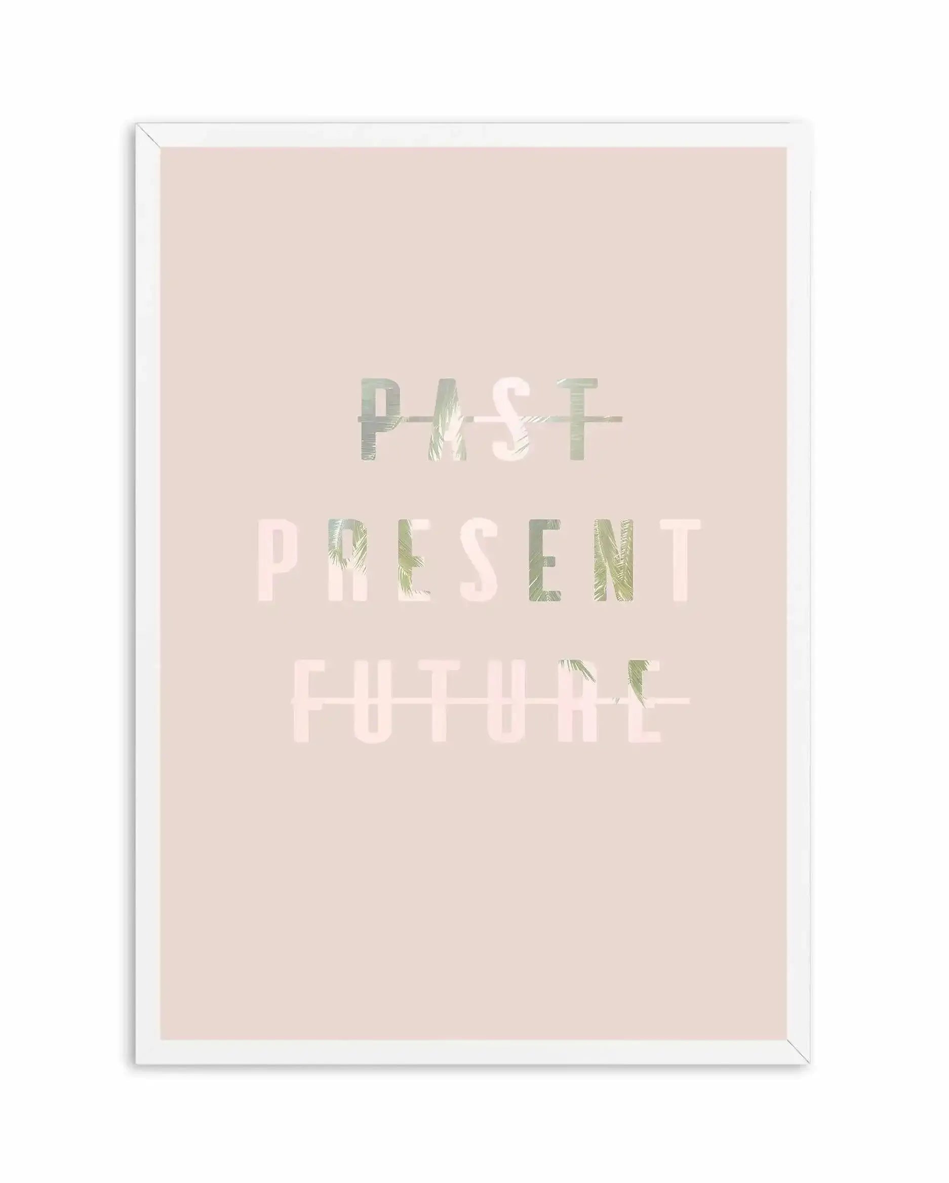 Past Present Future | Blush Art Print-PRINT-Olive et Oriel-Olive et Oriel-A4 | 8.3" x 11.7" | 21 x 29.7cm-White-With White Border-Buy-Australian-Art-Prints-Online-with-Olive-et-Oriel-Your-Artwork-Specialists-Austrailia-Decorate-With-Coastal-Photo-Wall-Art-Prints-From-Our-Beach-House-Artwork-Collection-Fine-Poster-and-Framed-Artwork