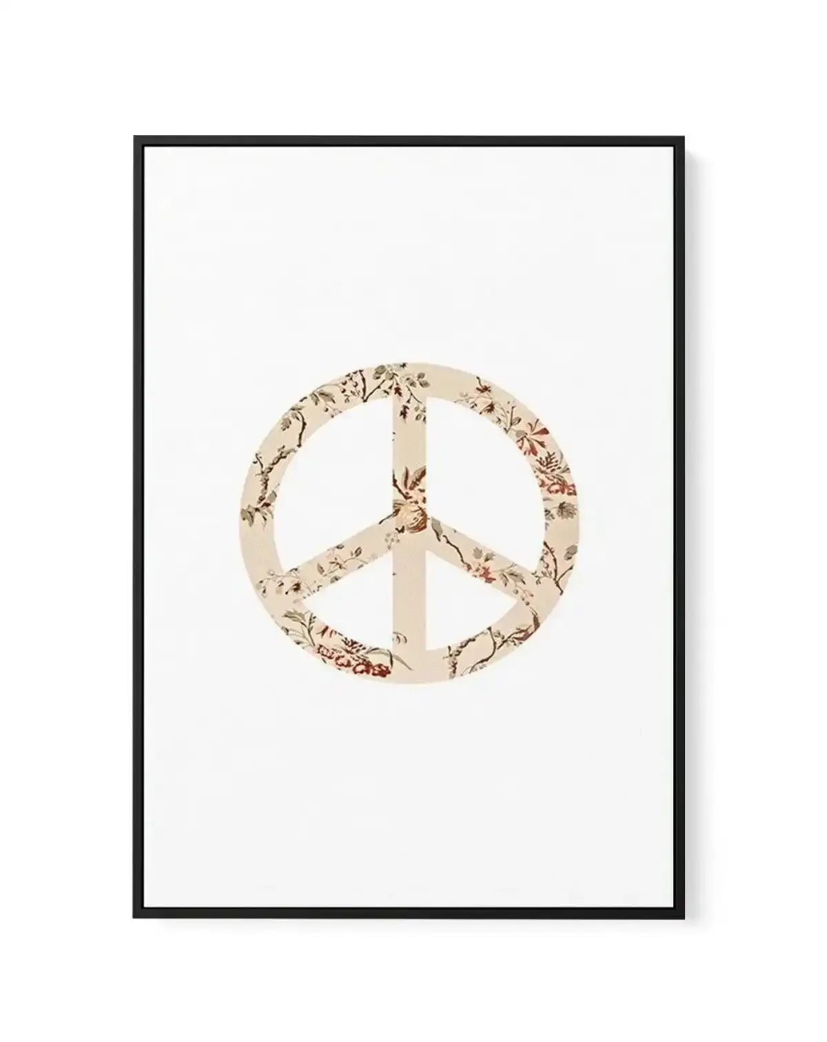 Peace Sign | Pastel Vintage | Framed Canvas-CANVAS-You can shop wall art online with Olive et Oriel for everything from abstract art to fun kids wall art. Our beautiful modern art prints and canvas art are available from large canvas prints to wall art paintings and our proudly Australian artwork collection offers only the highest quality framed large wall art and canvas art Australia - You can buy fashion photography prints or Hampton print posters and paintings on canvas from Olive et Oriel an