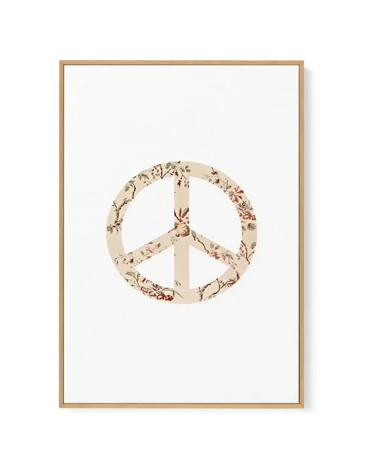 Peace Sign | Pastel Vintage | Framed Canvas-CANVAS-You can shop wall art online with Olive et Oriel for everything from abstract art to fun kids wall art. Our beautiful modern art prints and canvas art are available from large canvas prints to wall art paintings and our proudly Australian artwork collection offers only the highest quality framed large wall art and canvas art Australia - You can buy fashion photography prints or Hampton print posters and paintings on canvas from Olive et Oriel an