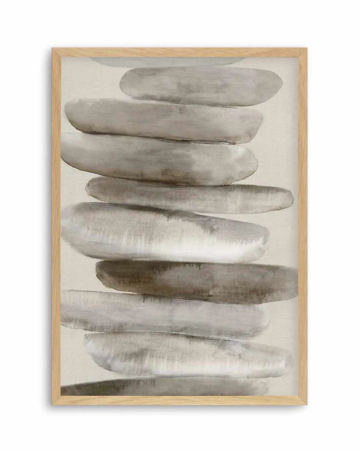 Pebble II Art Print from Olive et Oriel where you can shop wallpaper and artworks online