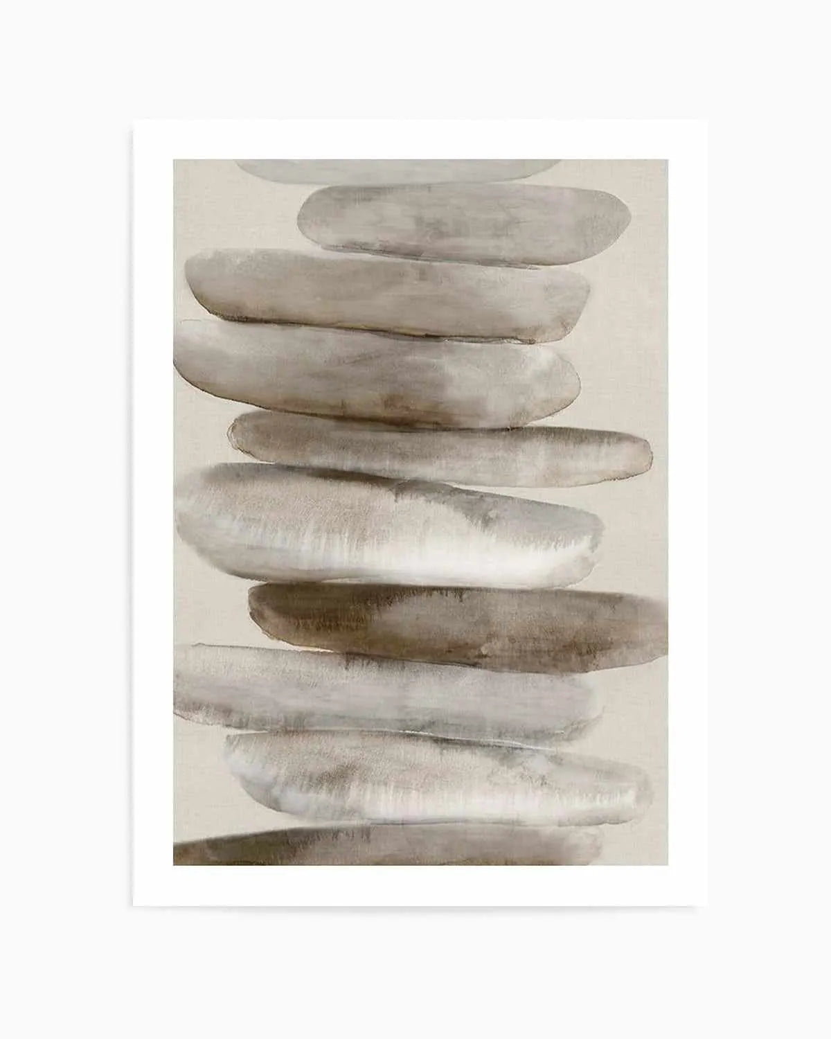 Pebble II Art Print from Olive et Oriel where you can shop wallpaper and artworks online