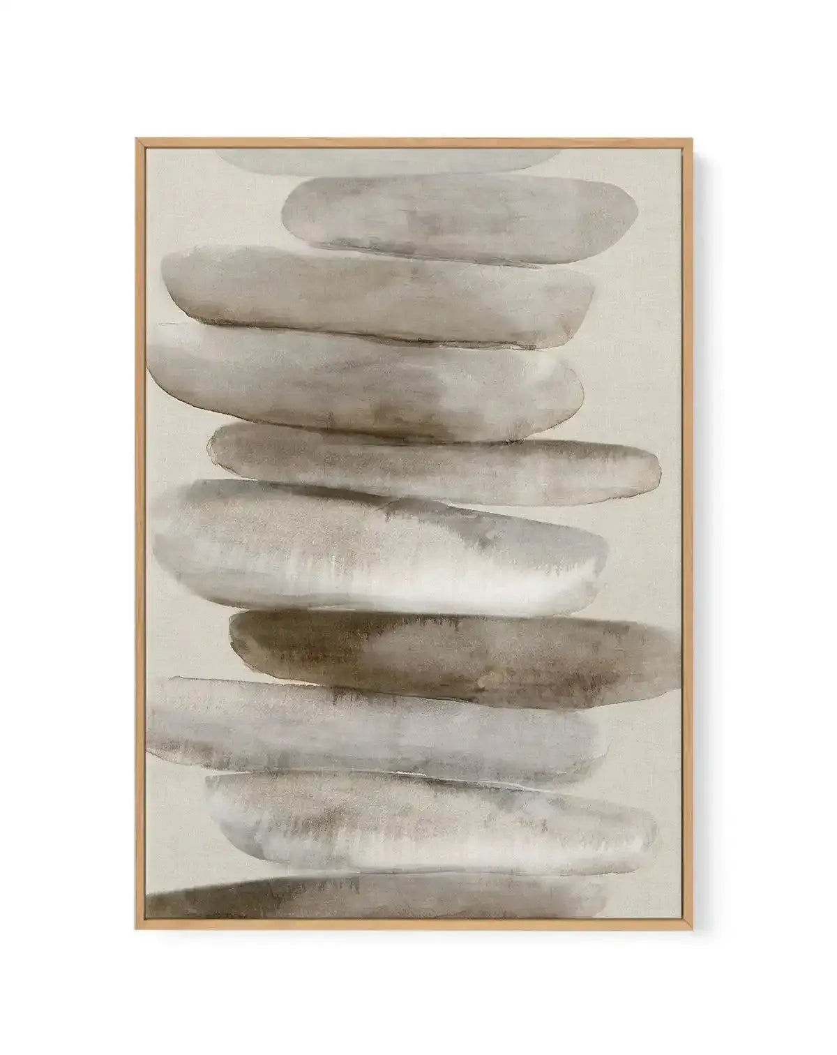 Pebble II | Framed Canvas-CANVAS-You can shop wall art online with Olive et Oriel for everything from abstract art to fun kids wall art. Our beautiful modern art prints and canvas art are available from large canvas prints to wall art paintings and our proudly Australian artwork collection offers only the highest quality framed large wall art and canvas art Australia - You can buy fashion photography prints or Hampton print posters and paintings on canvas from Olive et Oriel and have them delive