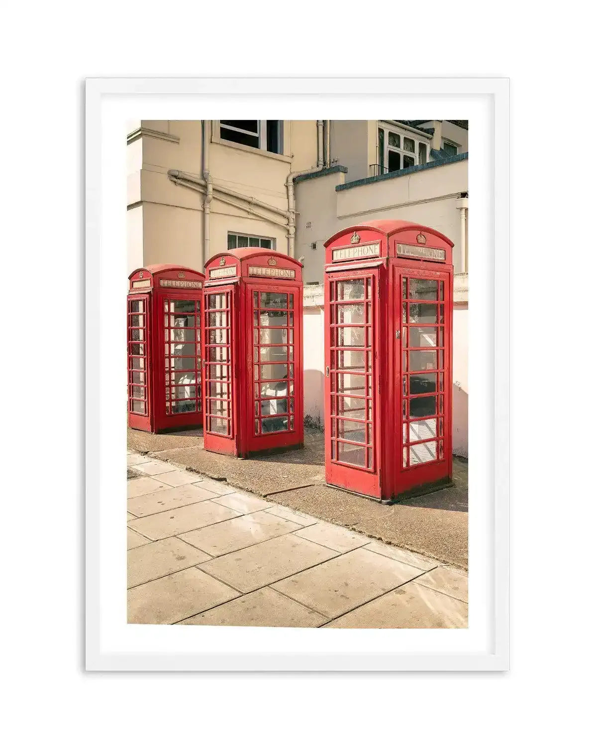 Phone Home, London Art Print-PRINT-Olive et Oriel-Olive et Oriel-A5 | 5.8" x 8.3" | 14.8 x 21cm-White-With White Border-Buy-Australian-Art-Prints-Online-with-Olive-et-Oriel-Your-Artwork-Specialists-Austrailia-Decorate-With-Coastal-Photo-Wall-Art-Prints-From-Our-Beach-House-Artwork-Collection-Fine-Poster-and-Framed-Artwork