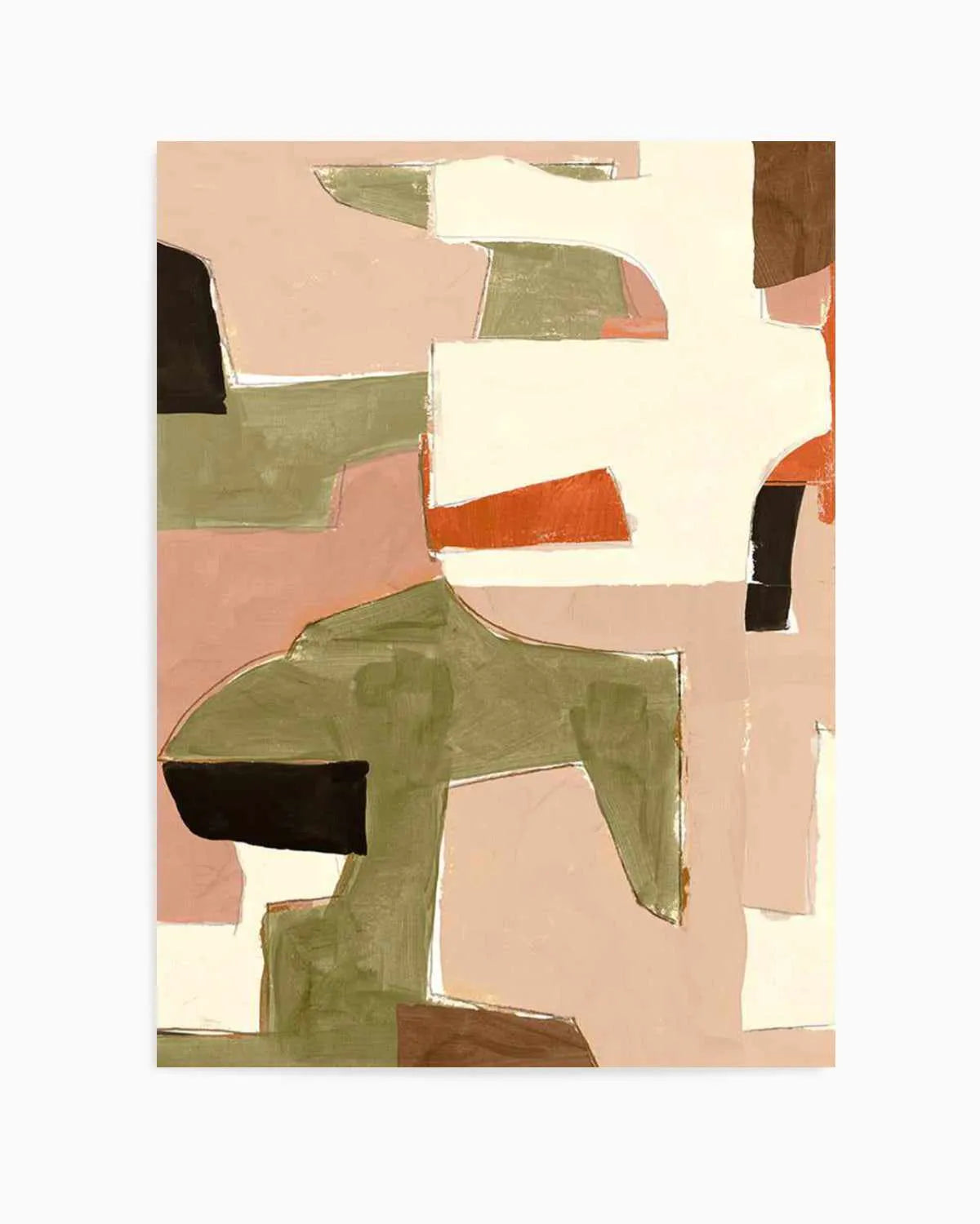 Pieces No 1 Art Print from Olive et Oriel where you can shop wallpaper and artworks online