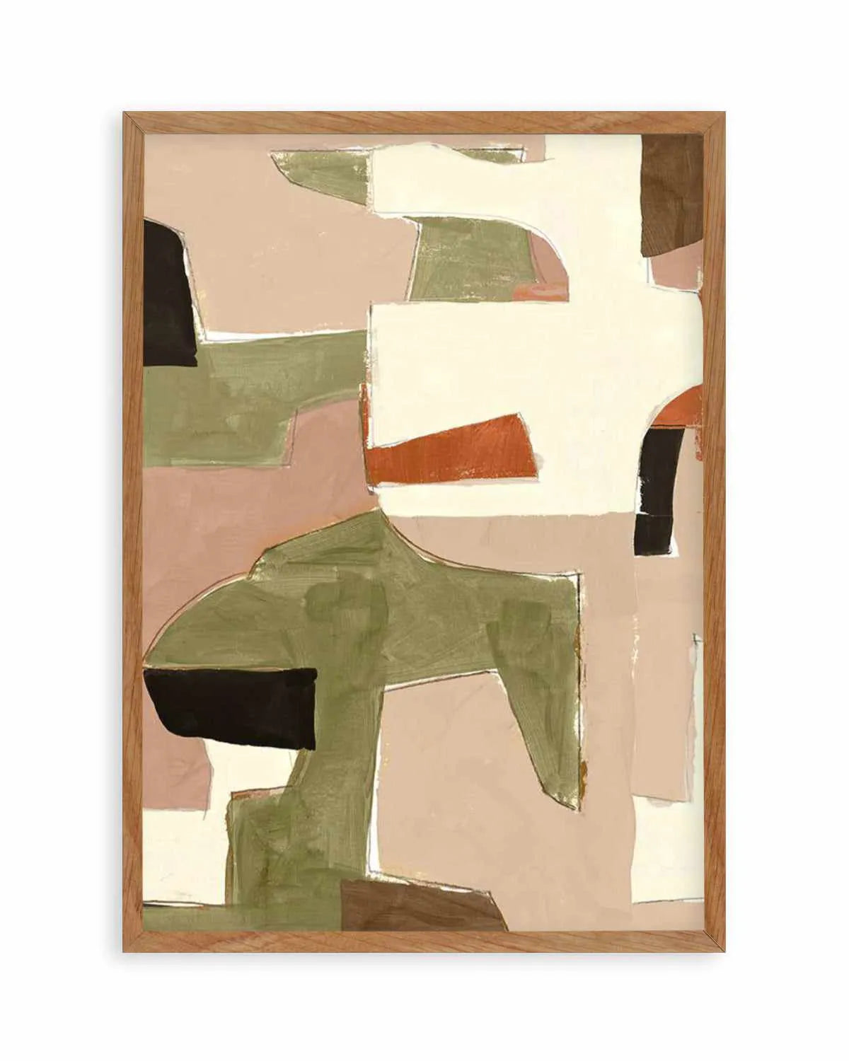 Pieces No 1 Art Print from Olive et Oriel where you can shop wallpaper and artworks online