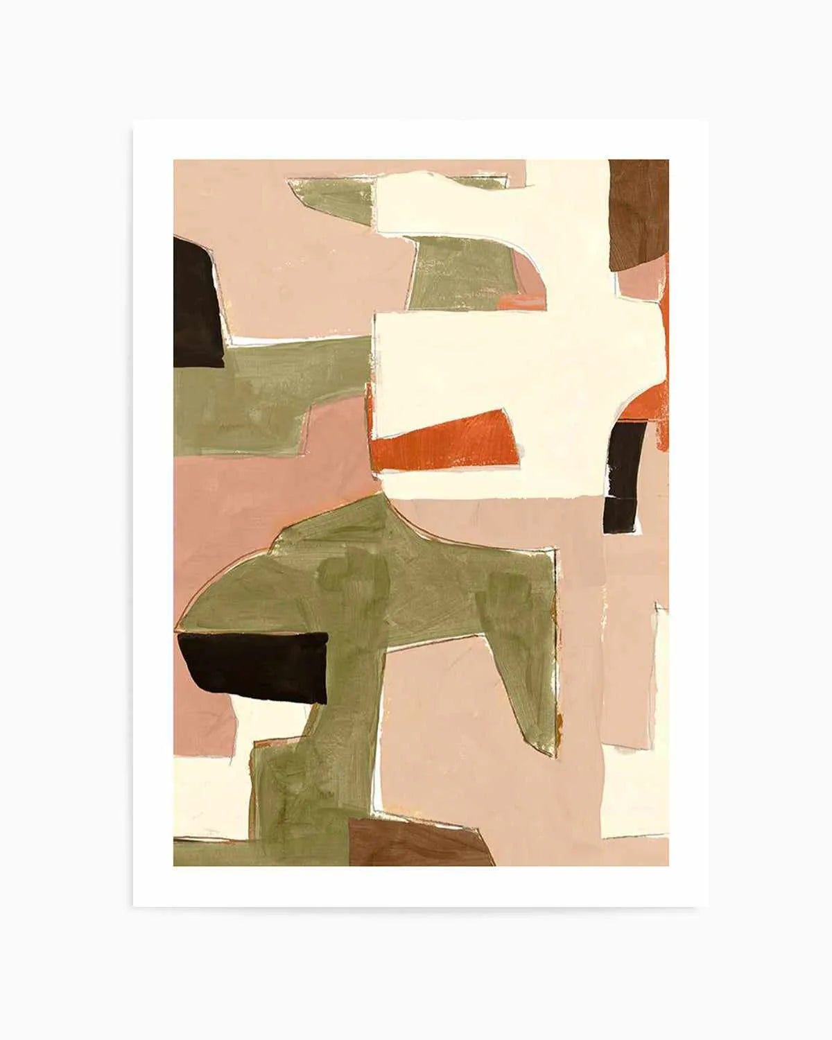 Pieces No 1 Art Print from Olive et Oriel where you can shop wallpaper and artworks online