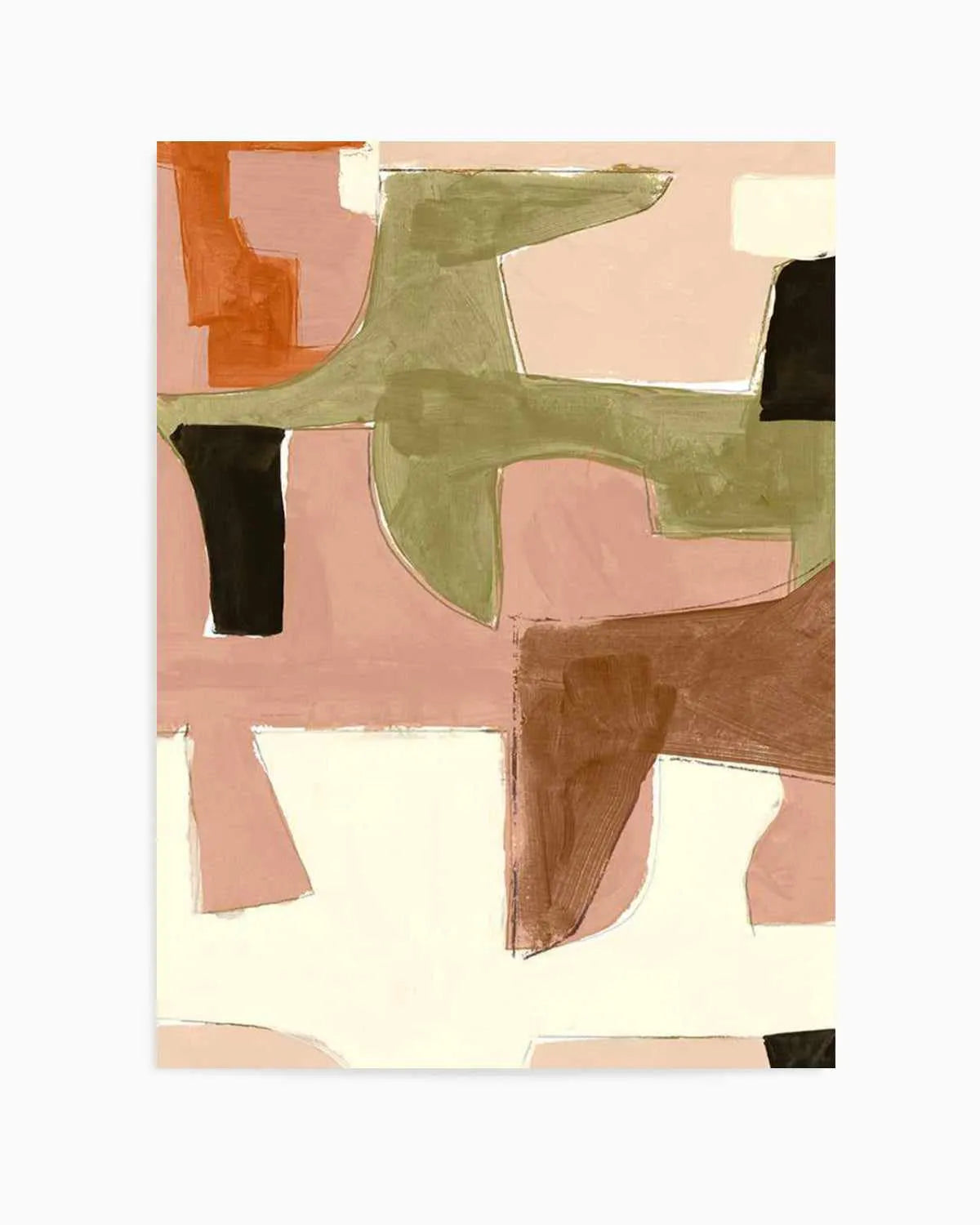 Pieces No 2 Art Print from Olive et Oriel where you can shop wallpaper and artworks online