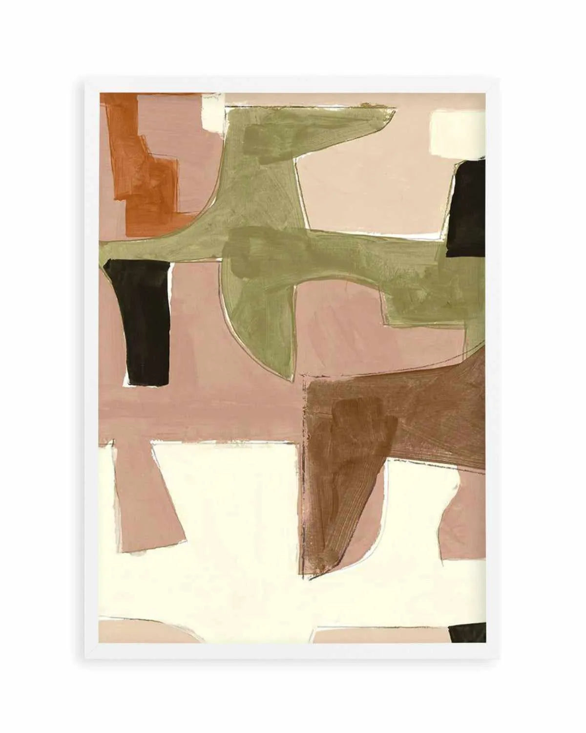 Pieces No 2 Art Print from Olive et Oriel where you can shop wallpaper and artworks online