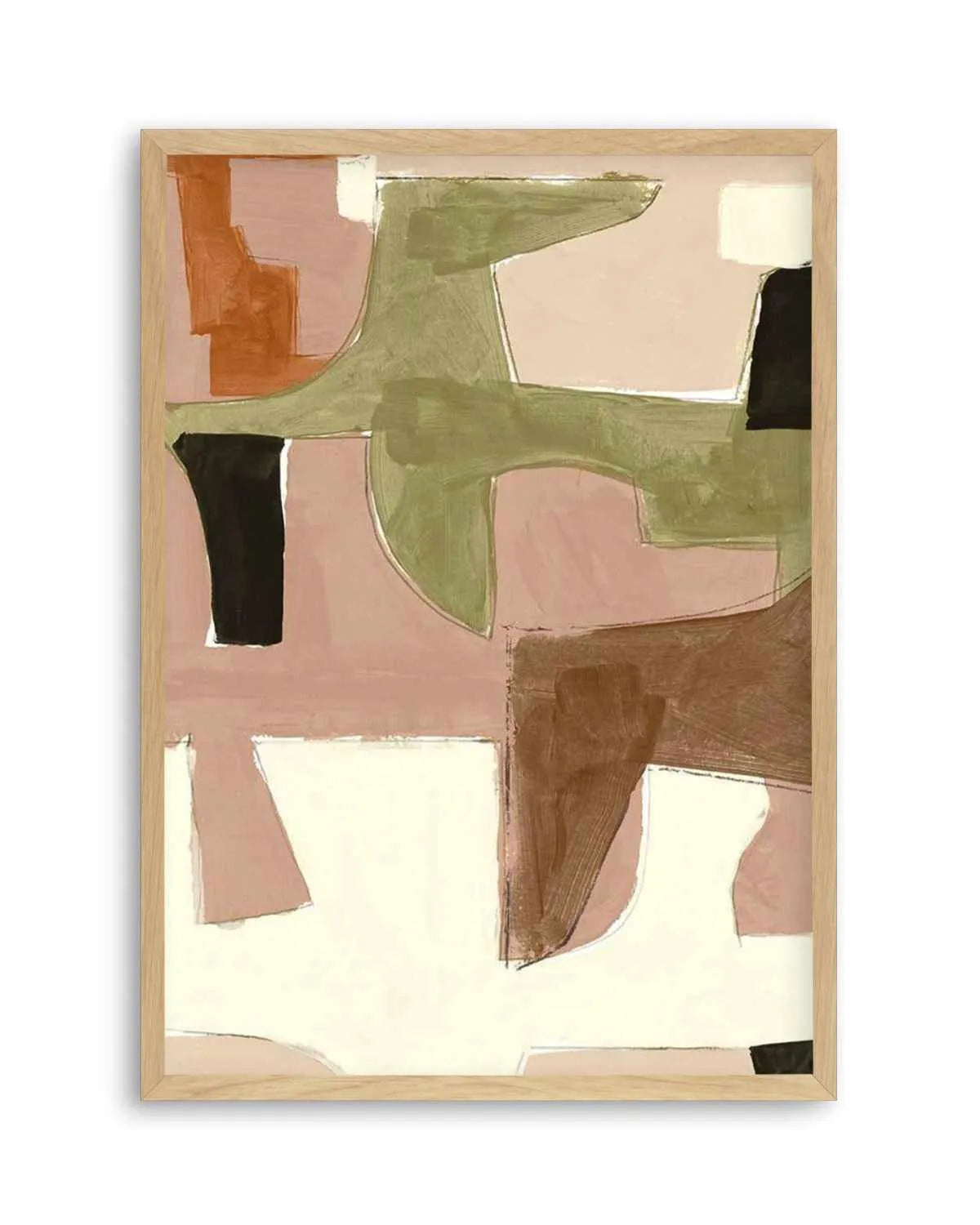 Pieces No 2 Art Print from Olive et Oriel where you can shop wallpaper and artworks online