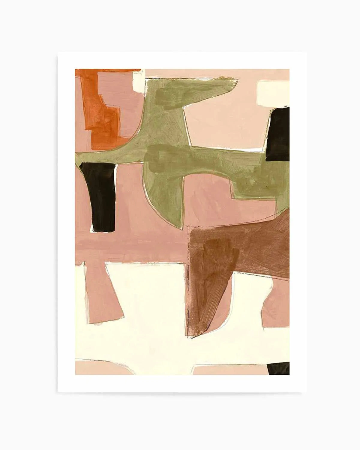 Pieces No 2 Art Print from Olive et Oriel where you can shop wallpaper and artworks online