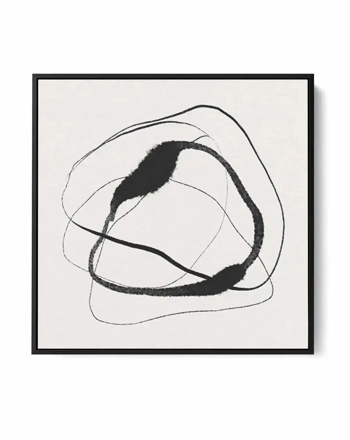 Pientre I SQ | Framed Canvas Art Print from Olive et Oriel where you can shop wallpaper and artworks online