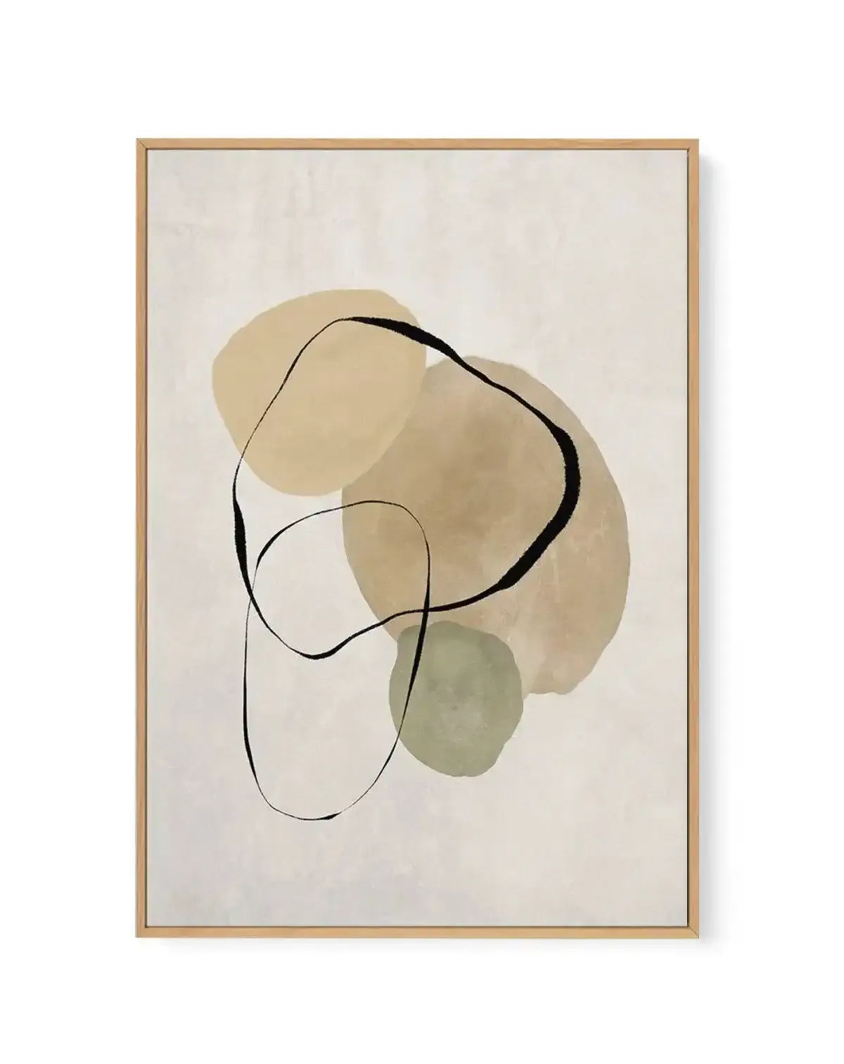 Pierre Abstrait I | Framed Canvas-CANVAS-You can shop wall art online with Olive et Oriel for everything from abstract art to fun kids wall art. Our beautiful modern art prints and canvas art are available from large canvas prints to wall art paintings and our proudly Australian artwork collection offers only the highest quality framed large wall art and canvas art Australia - You can buy fashion photography prints or Hampton print posters and paintings on canvas from Olive et Oriel and have the