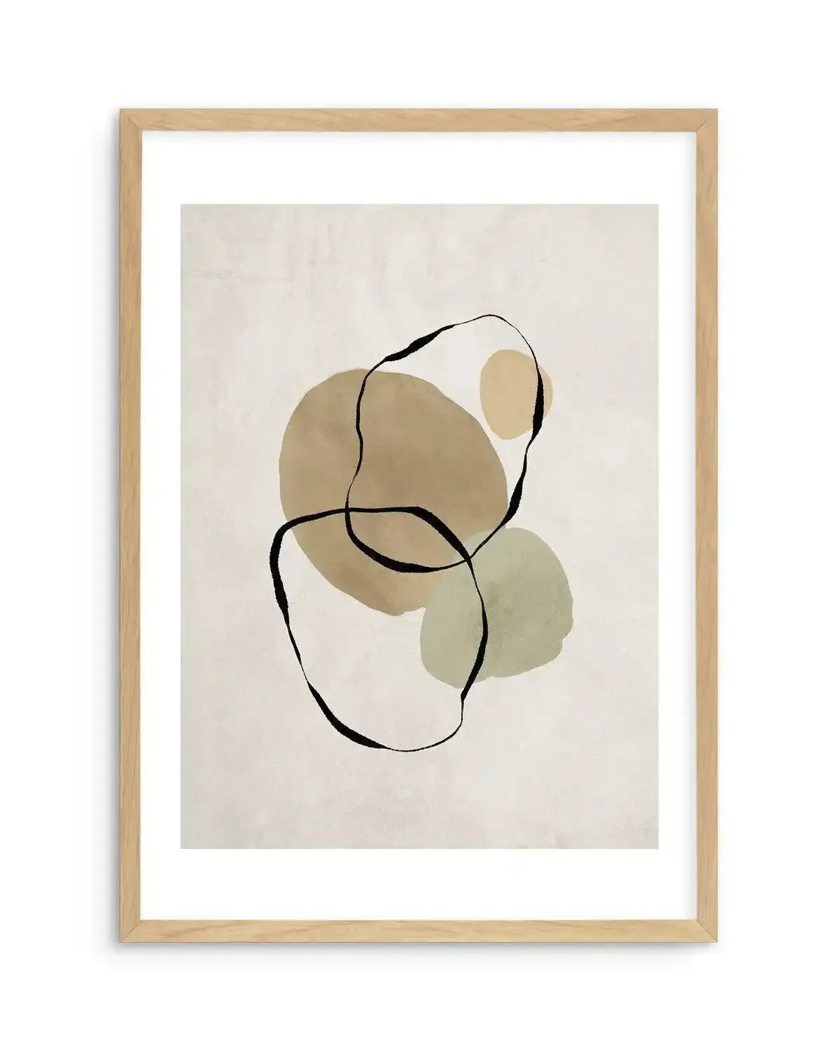 Pierre Abstraite II Art Print-PRINT-Olive et Oriel-Olive et Oriel-A5 | 5.8" x 8.3" | 14.8 x 21cm-Oak-With White Border-Buy-Australian-Art-Prints-Online-with-Olive-et-Oriel-Your-Artwork-Specialists-Austrailia-Decorate-With-Coastal-Photo-Wall-Art-Prints-From-Our-Beach-House-Artwork-Collection-Fine-Poster-and-Framed-Artwork