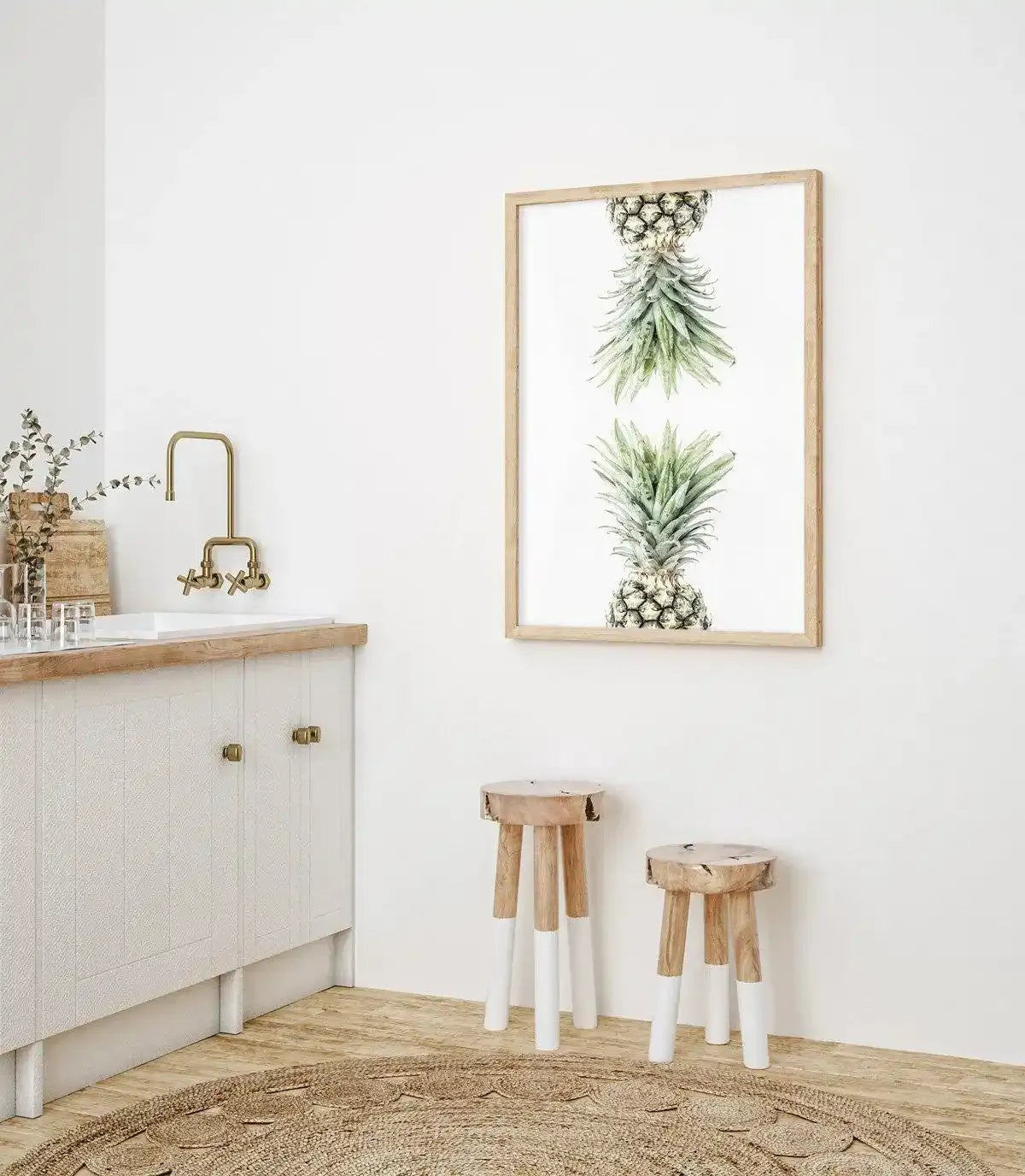 Pineapple I Art Print-PRINT-Olive et Oriel-Olive et Oriel-Buy-Australian-Art-Prints-Online-with-Olive-et-Oriel-Your-Artwork-Specialists-Austrailia-Decorate-With-Coastal-Photo-Wall-Art-Prints-From-Our-Beach-House-Artwork-Collection-Fine-Poster-and-Framed-Artwork