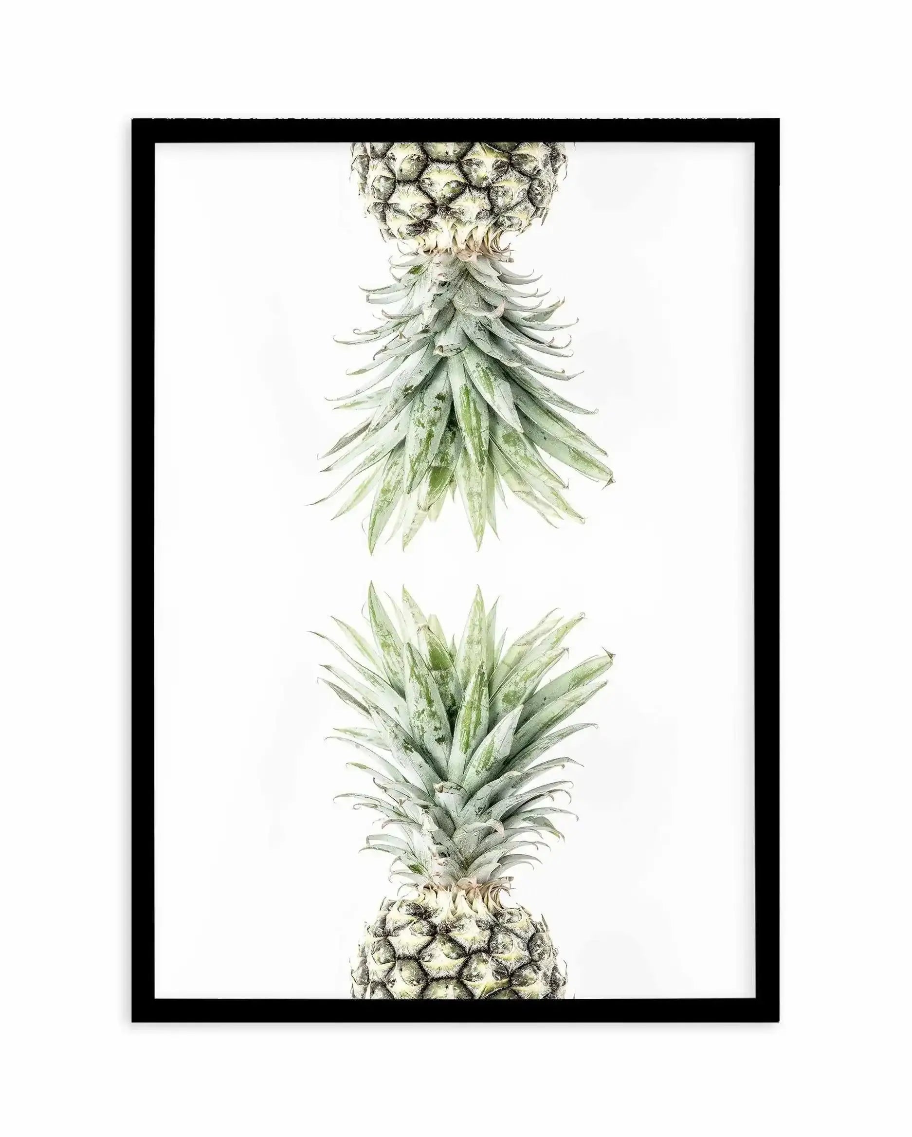 Pineapple I Art Print-PRINT-Olive et Oriel-Olive et Oriel-A5 | 5.8" x 8.3" | 14.8 x 21cm-Black-With White Border-Buy-Australian-Art-Prints-Online-with-Olive-et-Oriel-Your-Artwork-Specialists-Austrailia-Decorate-With-Coastal-Photo-Wall-Art-Prints-From-Our-Beach-House-Artwork-Collection-Fine-Poster-and-Framed-Artwork