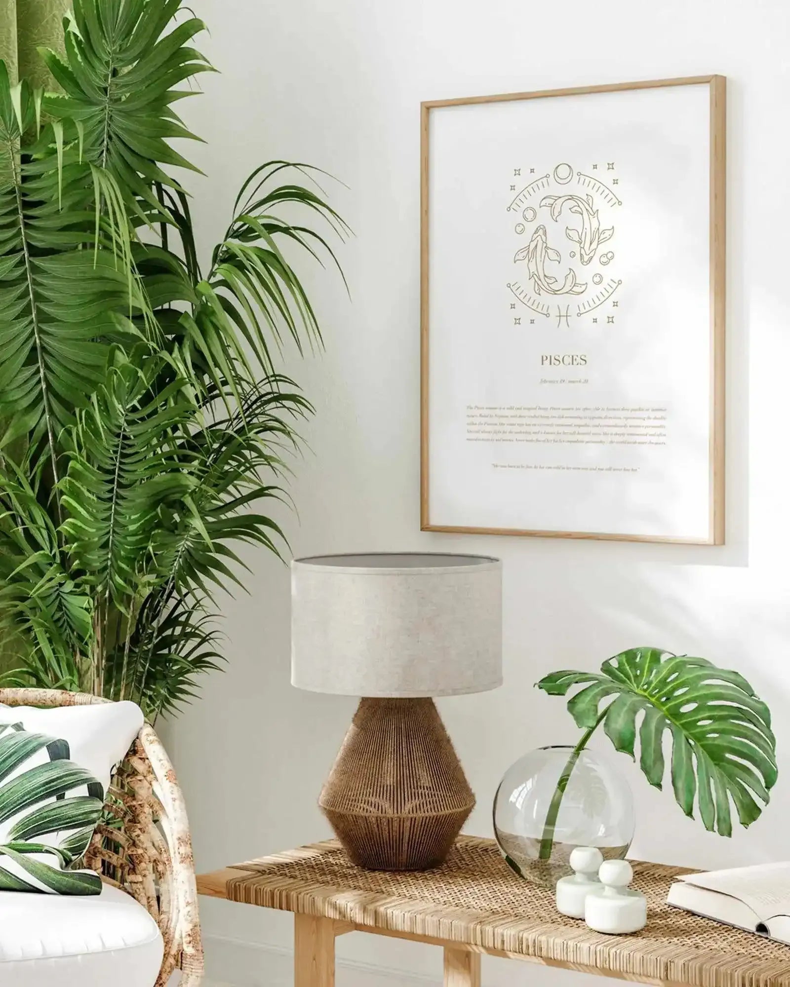 Pisces | Celestial Zodiac Art Print-PRINT-Olive et Oriel-Olive et Oriel-Buy-Australian-Art-Prints-Online-with-Olive-et-Oriel-Your-Artwork-Specialists-Austrailia-Decorate-With-Coastal-Photo-Wall-Art-Prints-From-Our-Beach-House-Artwork-Collection-Fine-Poster-and-Framed-Artwork