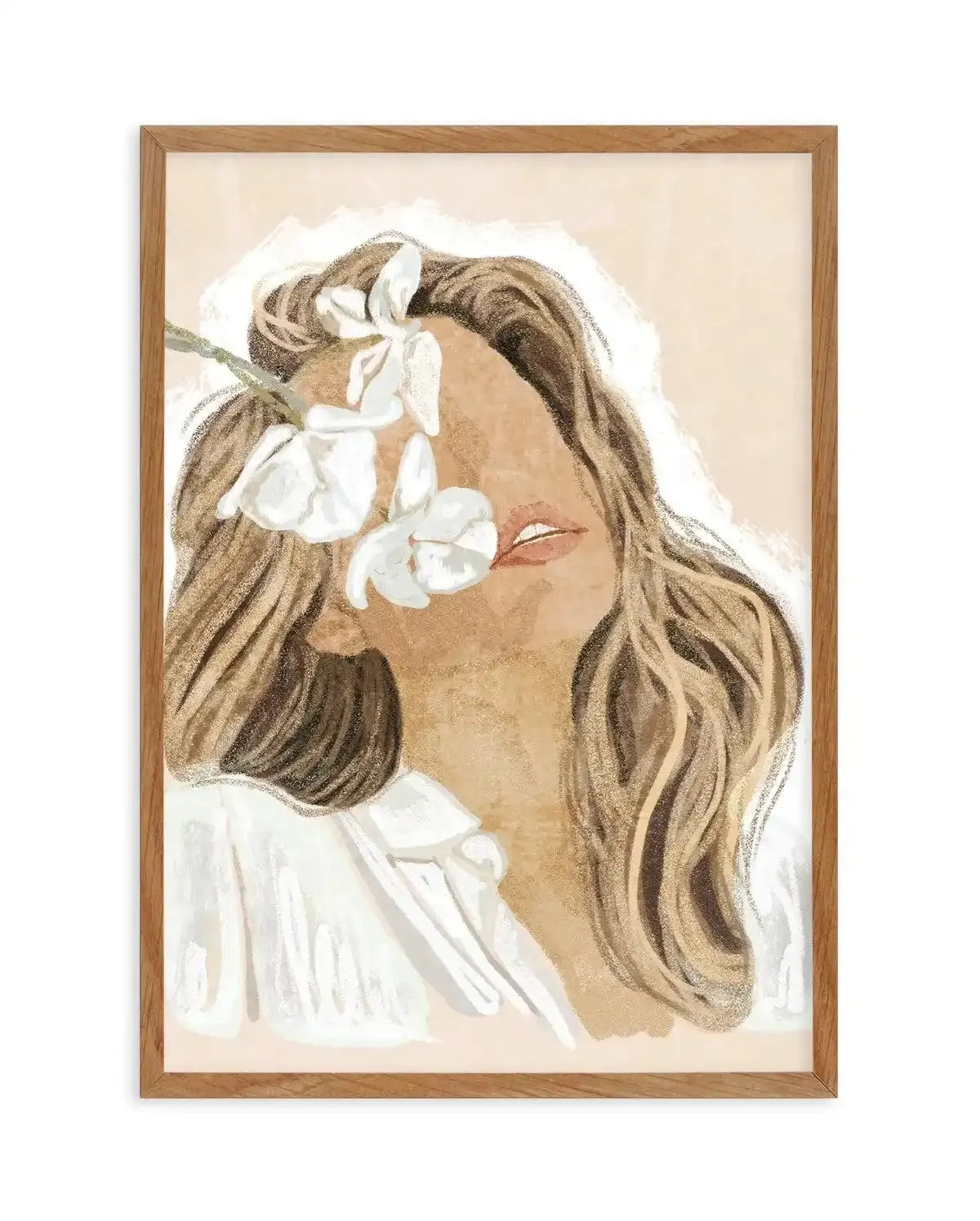 Plant Lover I Art Print-PRINT-Olive et Oriel-Olive et Oriel-50x70 cm | 19.6" x 27.5"-Walnut-With White Border-Buy-Australian-Art-Prints-Online-with-Olive-et-Oriel-Your-Artwork-Specialists-Austrailia-Decorate-With-Coastal-Photo-Wall-Art-Prints-From-Our-Beach-House-Artwork-Collection-Fine-Poster-and-Framed-Artwork