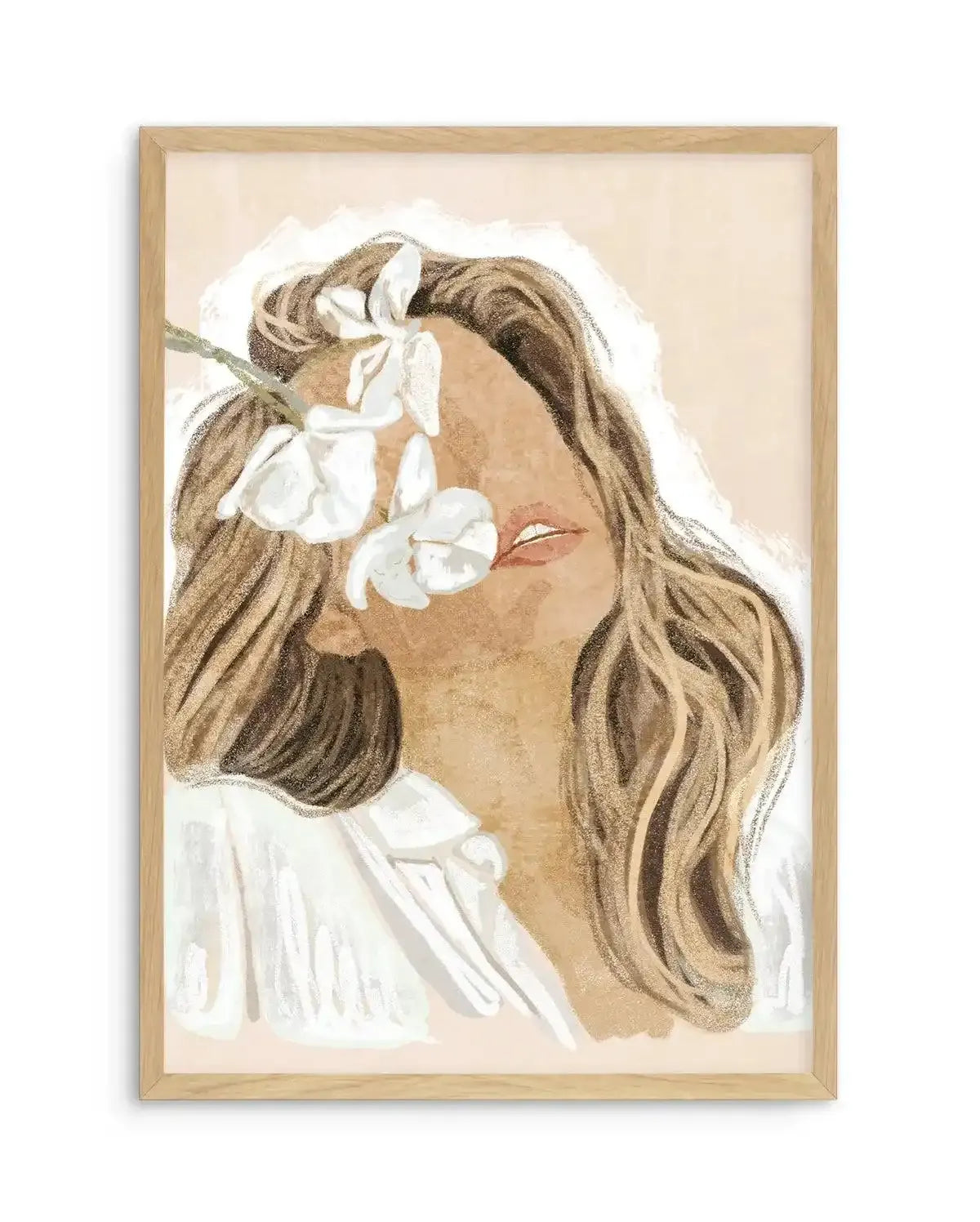 Plant Lover I Art Print-PRINT-Olive et Oriel-Olive et Oriel-A5 | 5.8" x 8.3" | 14.8 x 21cm-Oak-With White Border-Buy-Australian-Art-Prints-Online-with-Olive-et-Oriel-Your-Artwork-Specialists-Austrailia-Decorate-With-Coastal-Photo-Wall-Art-Prints-From-Our-Beach-House-Artwork-Collection-Fine-Poster-and-Framed-Artwork